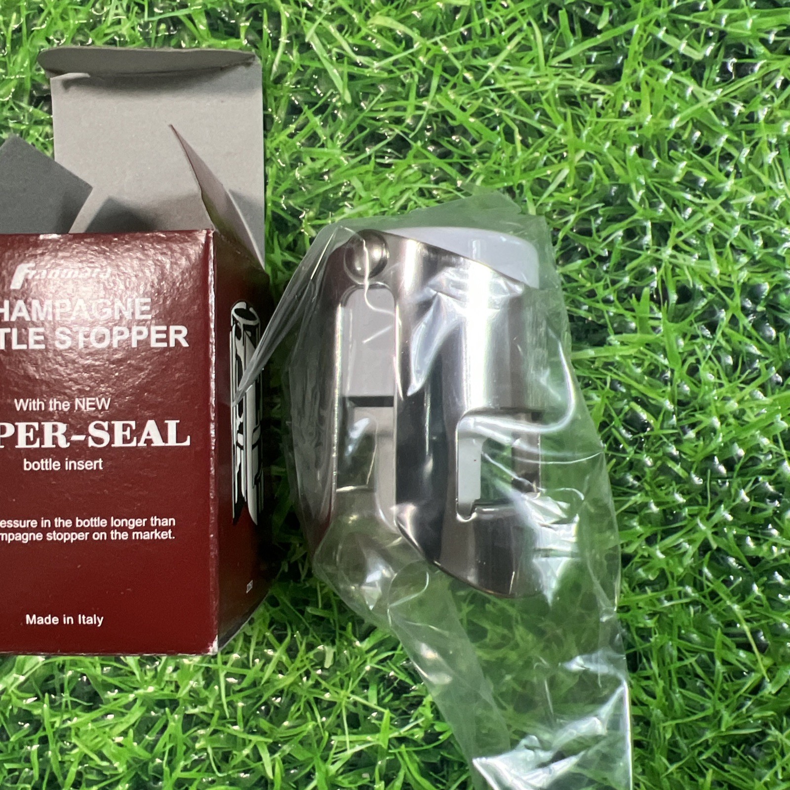 Champagne Bottle Stopper Beer & Soda Cap Opener Franmara 2250-BX Super-Seal New