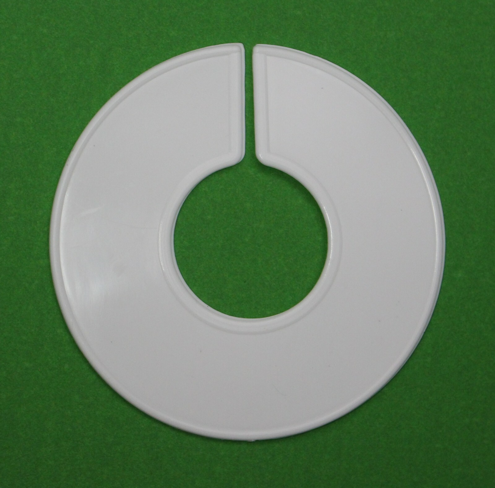 White Round Plastic Blank Rack Size Dividers - Multi-Pack