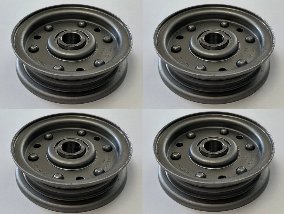 4 - 164090 King Kutter Idler Pulley fits RFM Series Finish Mowers, 4', 5' and 6'
