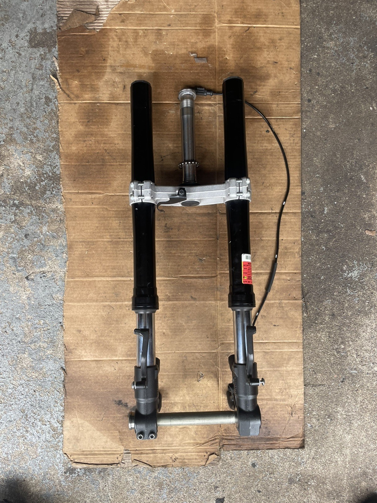 2023 19 - 25 KAWASAKI NINJA ZX636 ZX6R FRONT RIGHT LEFT SIDE FORKS TUBE LEGS OEM