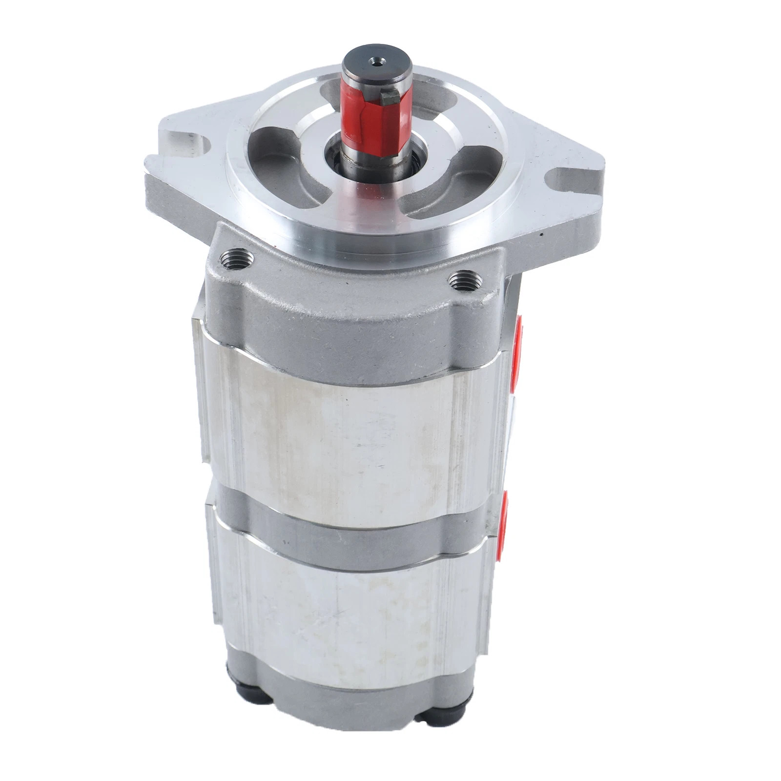 Hydraulic Tandem Double Gear Pump HGP-33A-F8/8R Excavator Loader Shaft 19.05mm