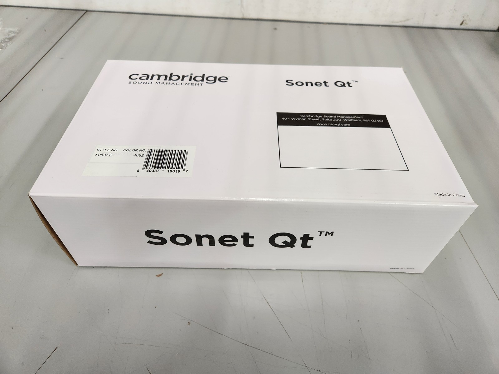 Cambridge Sound Management Sonet Qt® Noise Masking / Speech Privacy System NEW