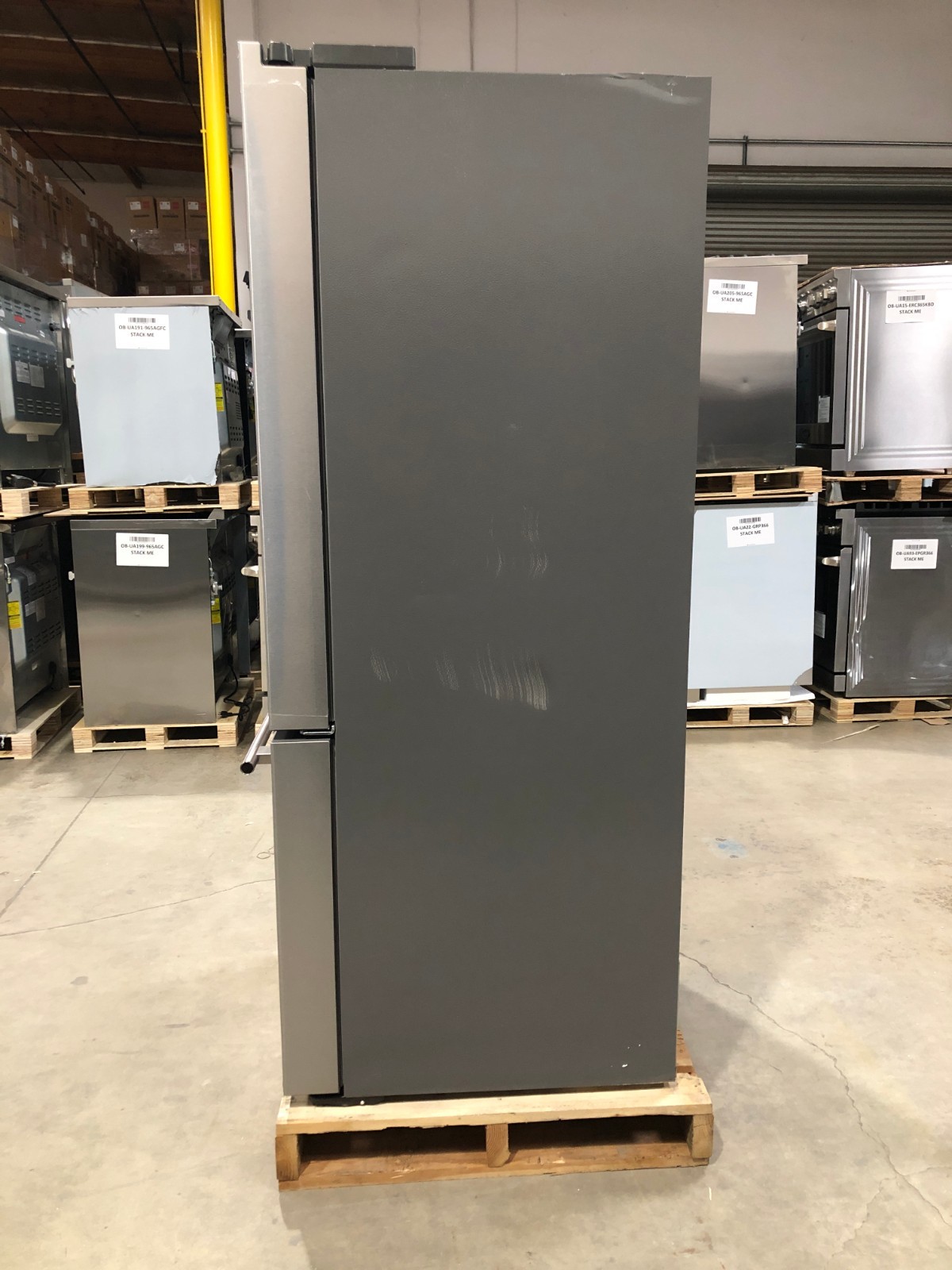 36 in. 3 Door French Door Refrigerator, Stainless (OPEN BOX COSMETIC IMPECTIONS)