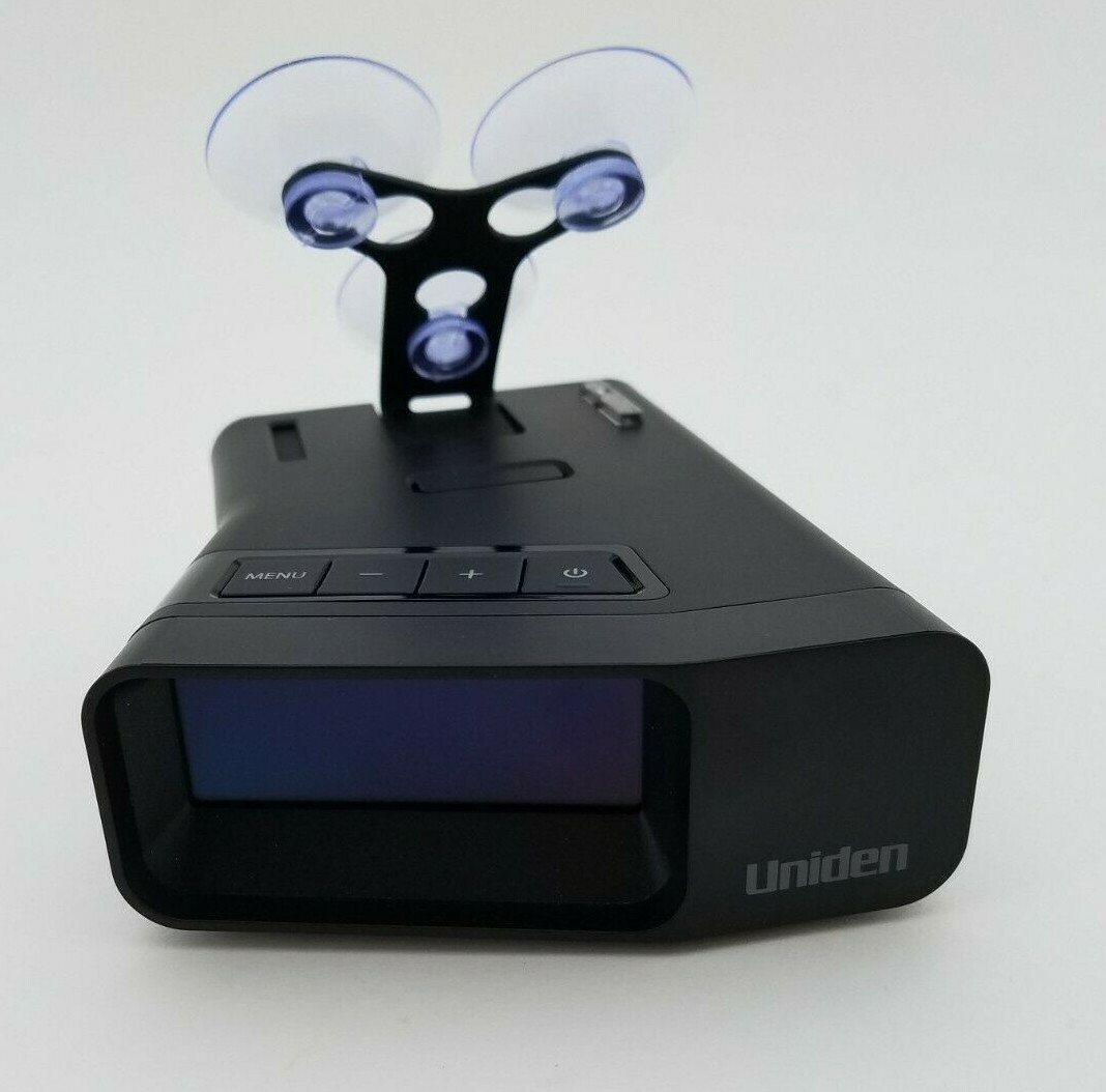 New Uniden R3 and R1 DSP Radar Detector Mount Brkt w/6 Suction Cups (UND-R3-3C)
