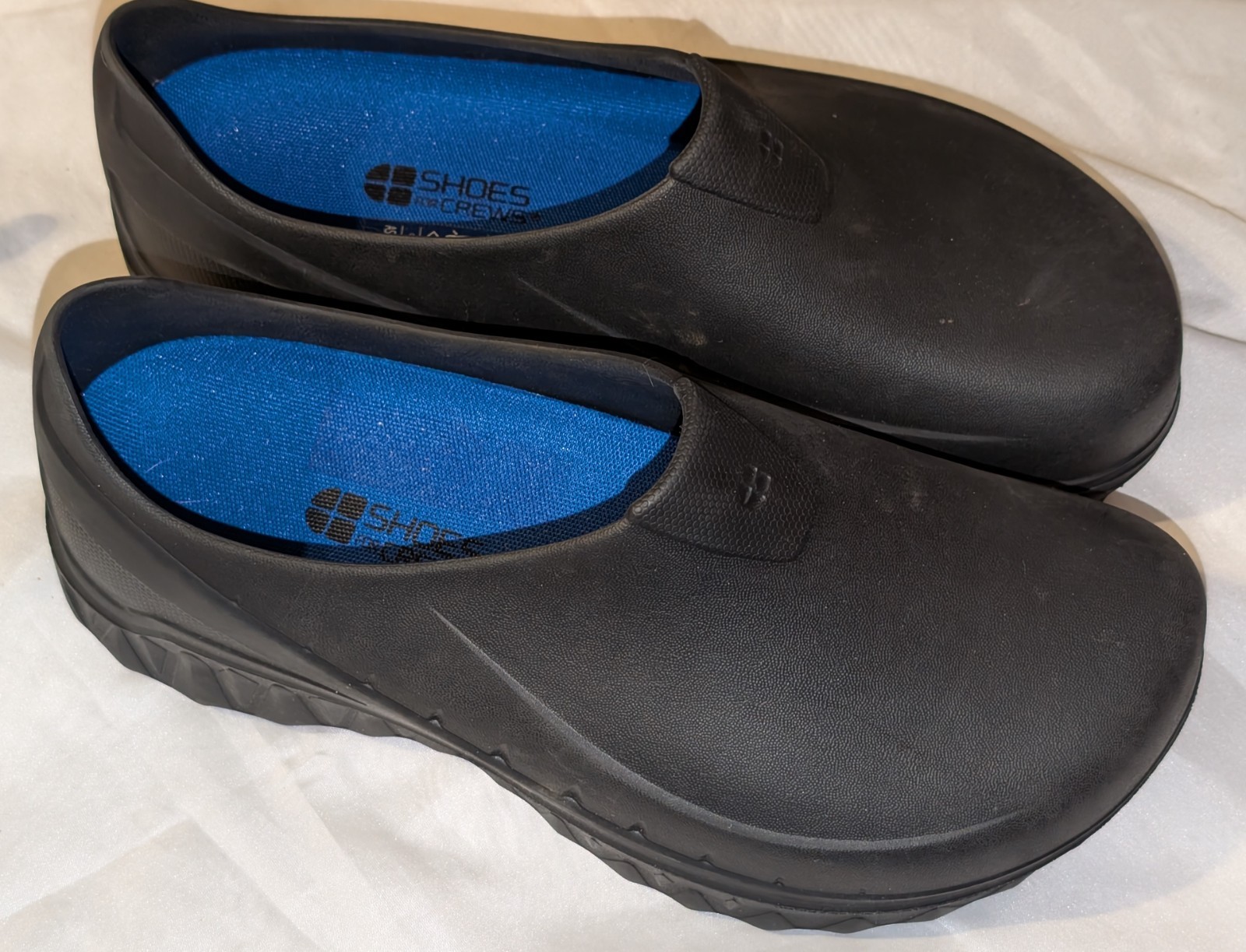 Shoes for Crews Black Slip Resistant Küchen Clog  Lightweight  Men's Size 11