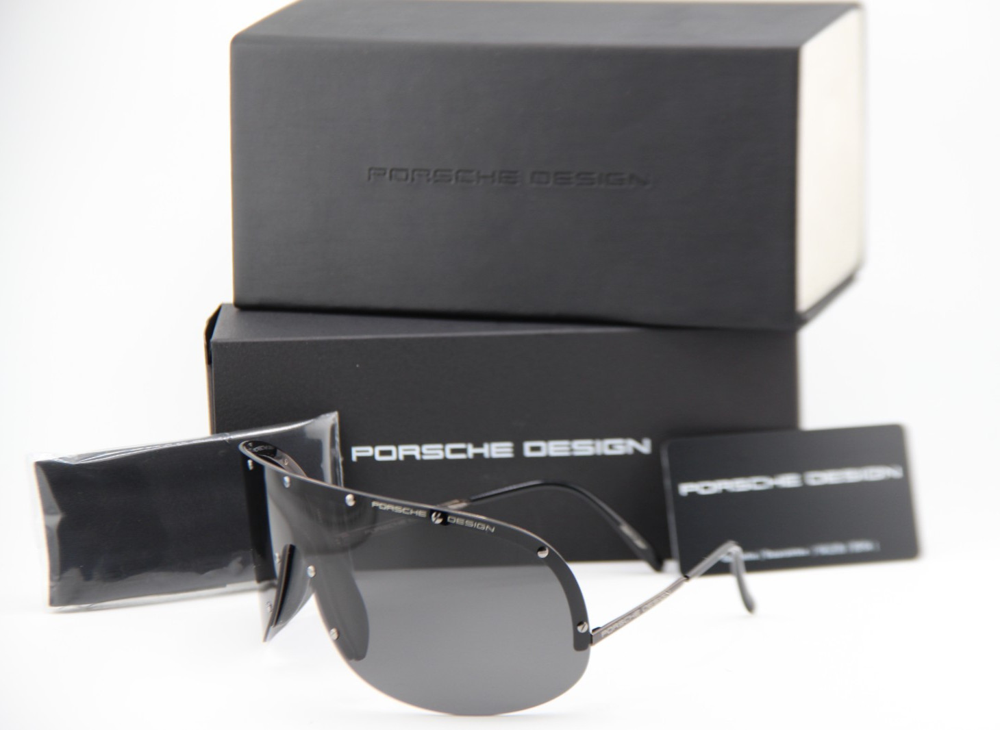 NEW PORSCHE DESIGN P'8479 D BLACK GUNMETAL AUTHENTIC FRAMES SUNGLASSES 140-110