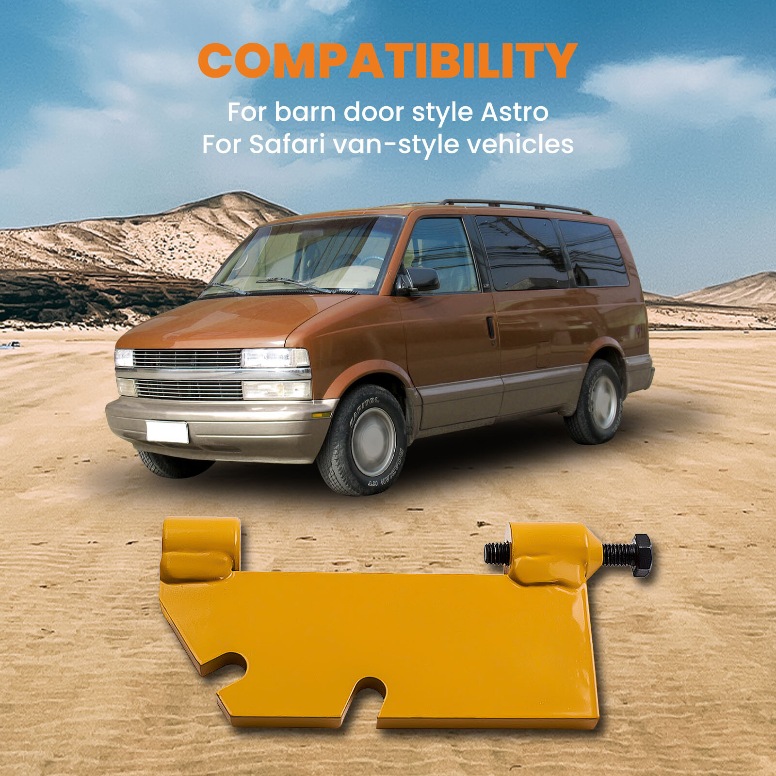 Automotive Barn Door Hinge Pin Puller Remover Tool for Chevy Astro Safari Vans