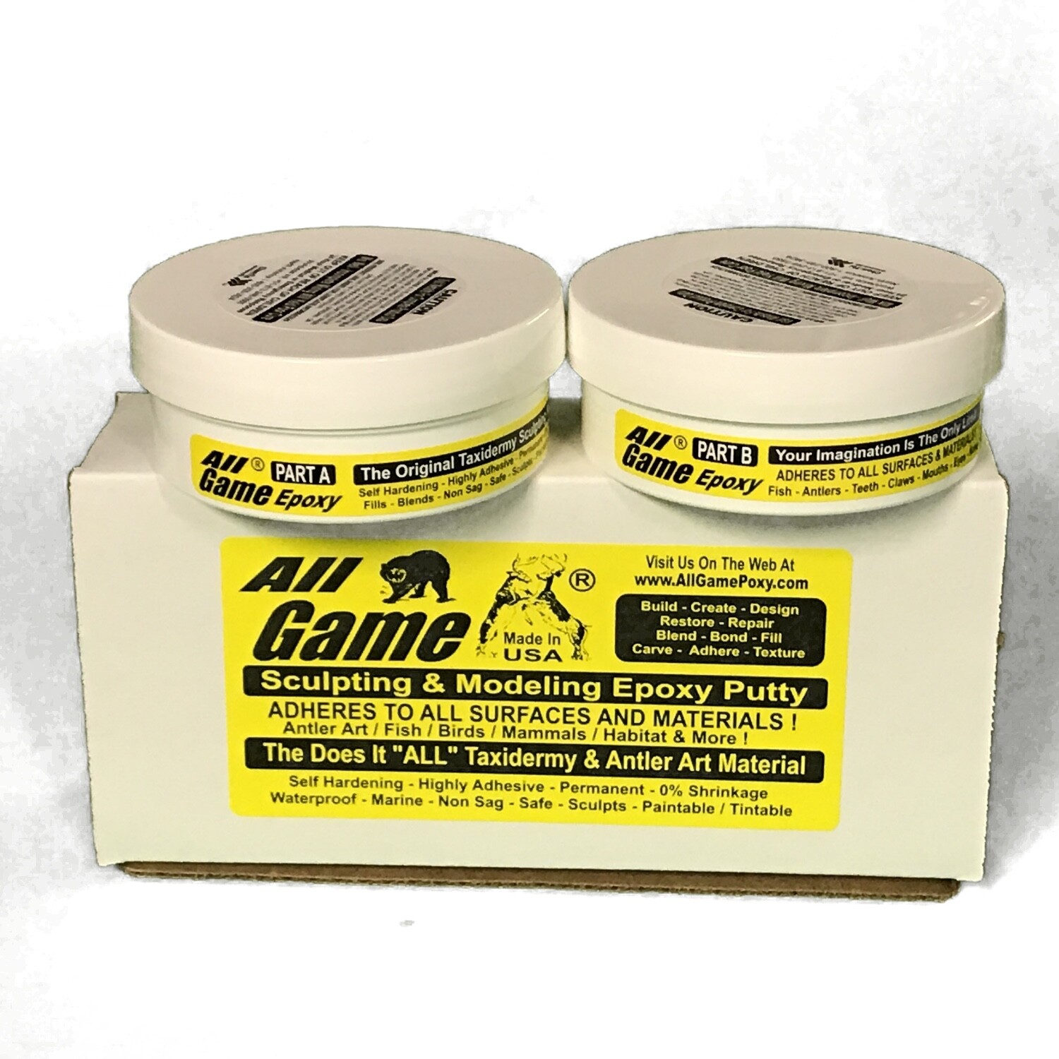 ALL-GAME The Antler Repair Material - FIX BROKEN & MISSING POINTS TINES - SMALL