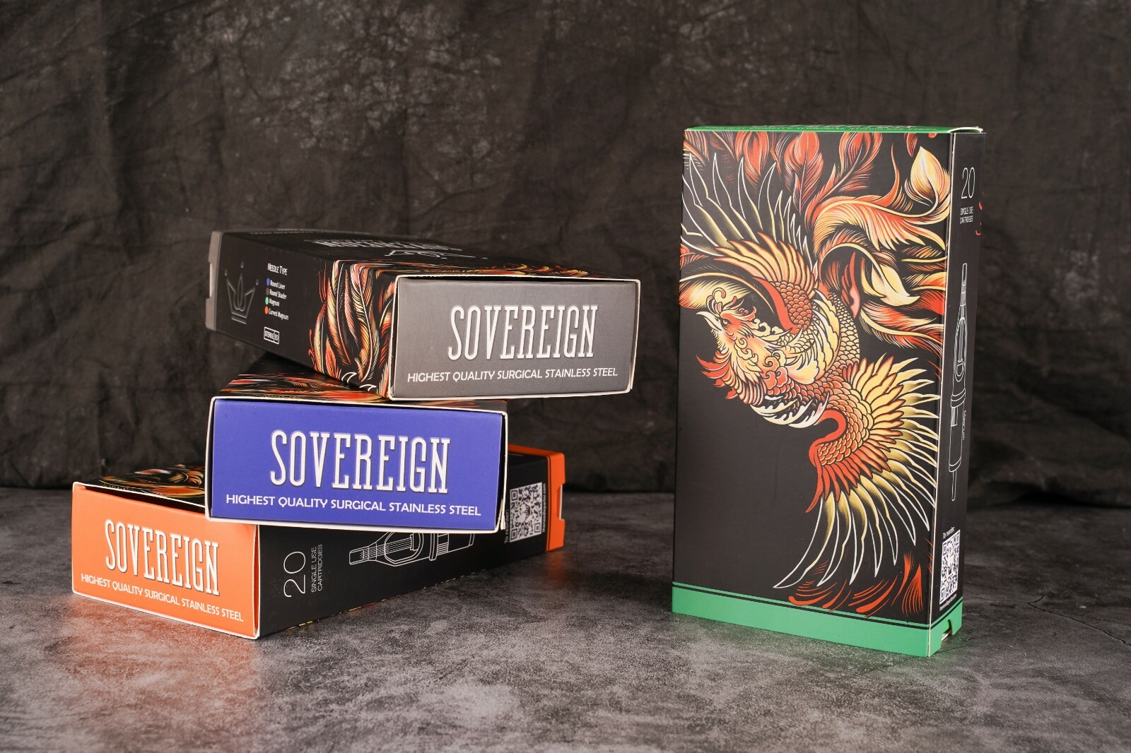 20 pcs Sovereign Cartridge Tattoo Needles RL/RS/M/CM *(Artist Preferred)