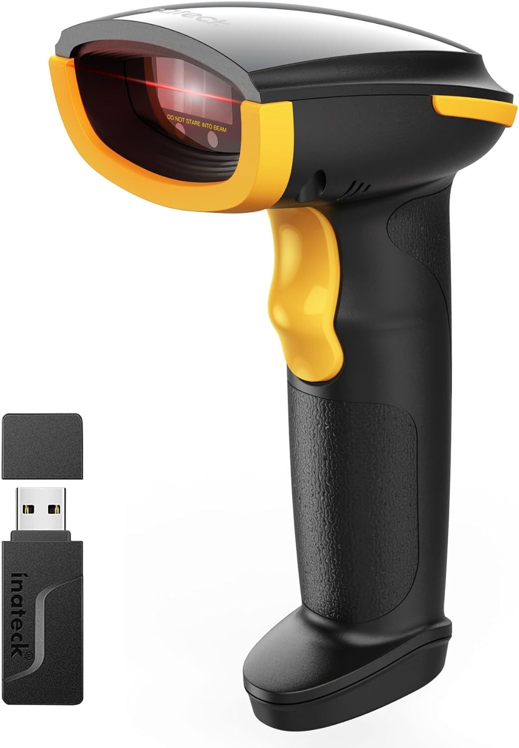 Inateck Wireless Barcode Scanner with APP/SDK Bluetooth 1D USB Barcode Reader