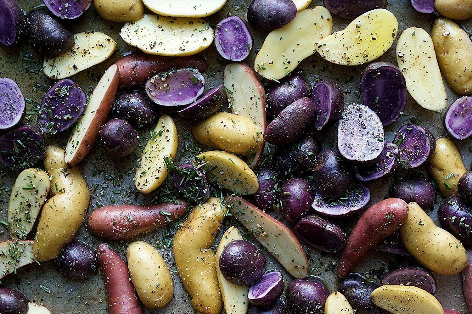 Simply Seed - 10 Piece - Fingerling Potato Seed Mix - Non GMO - Naturally Grown