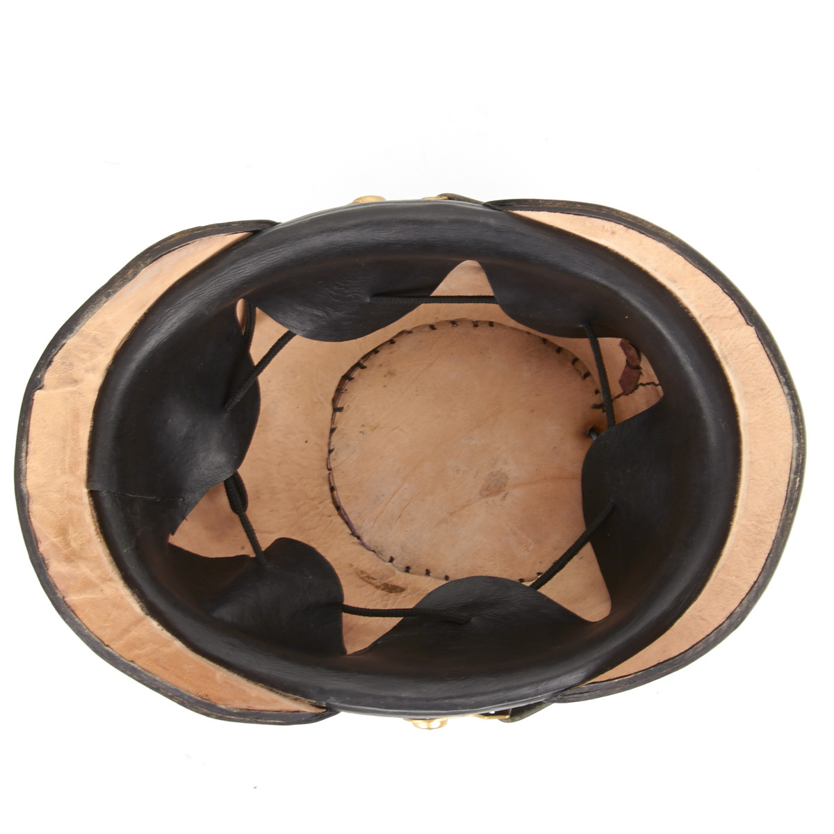 Prussian Jager Enlisted Shako Leather Helmet
