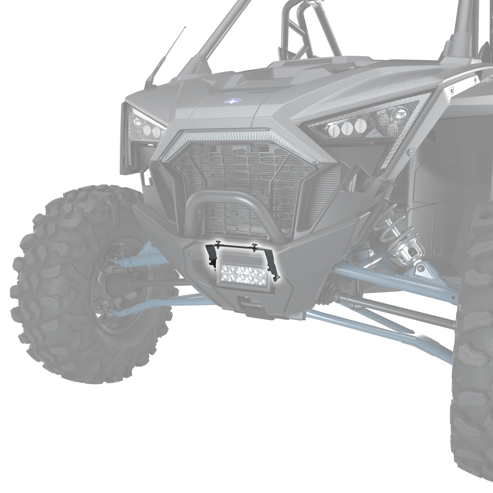 Polaris RIGID® E-Series 6" LED Light Bar Mount