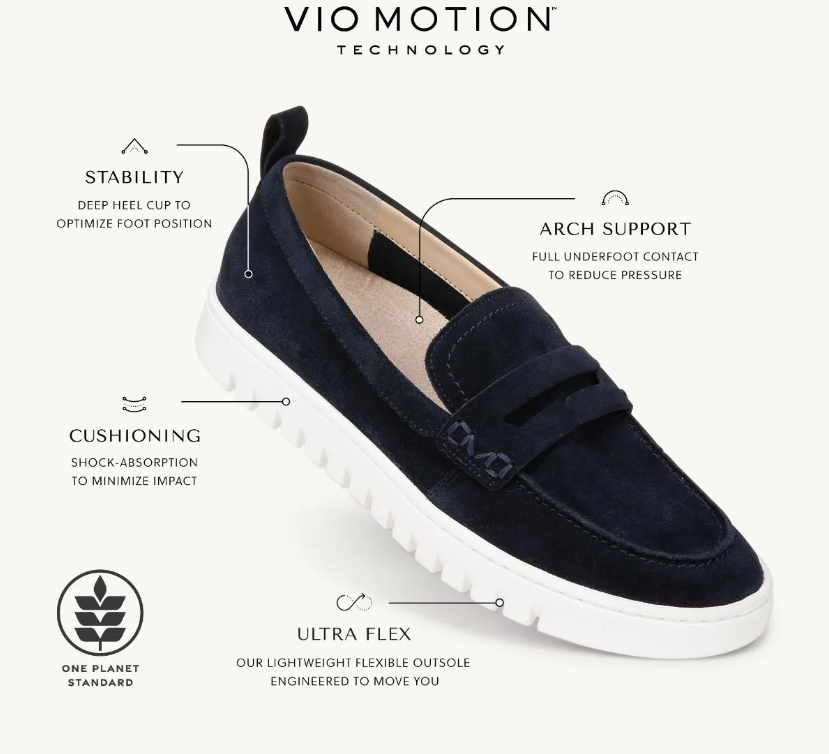 Vionic Uptown Camel Leather Slip-on Loafer Women's sizes 5-11/NEW! MEDIUM