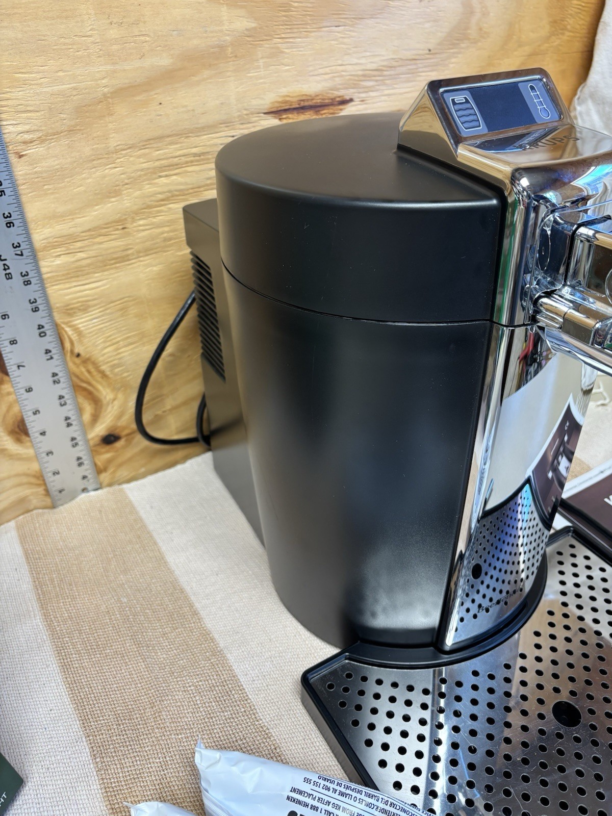 KRUPS BEERTENDER Model VB502 BEER KEG Dispenser With 4 Heineken Tubes ~ Tested