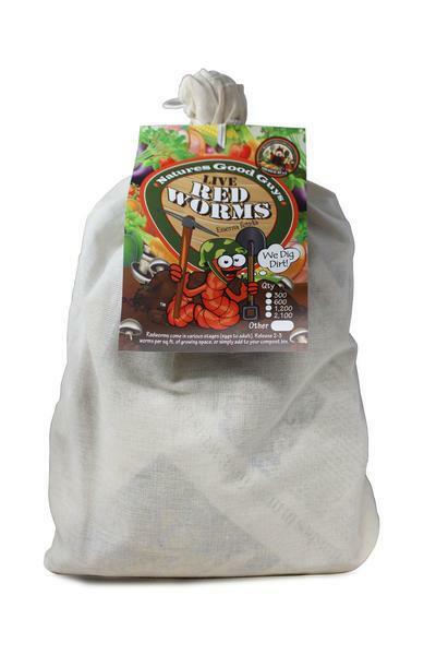 Compost Live Red Worms - Natures Good Guys - Red Wigglers