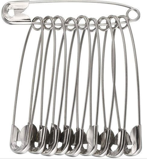 20 EXTRA LARGE JUMBO 2 INCH SAFETY PINS 2" FOR QUILTERS CRAFTERS DIAPERS SEWING