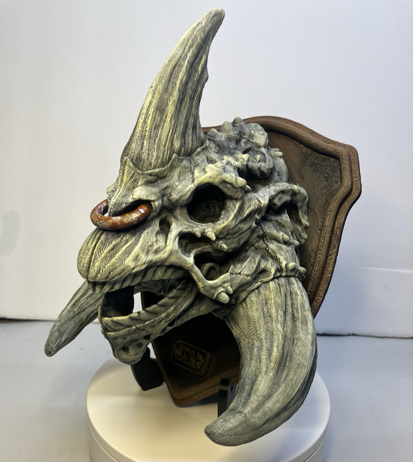 Star Wars Reek Prequel Skull Wall Mount Plaque Attack Of The Clones