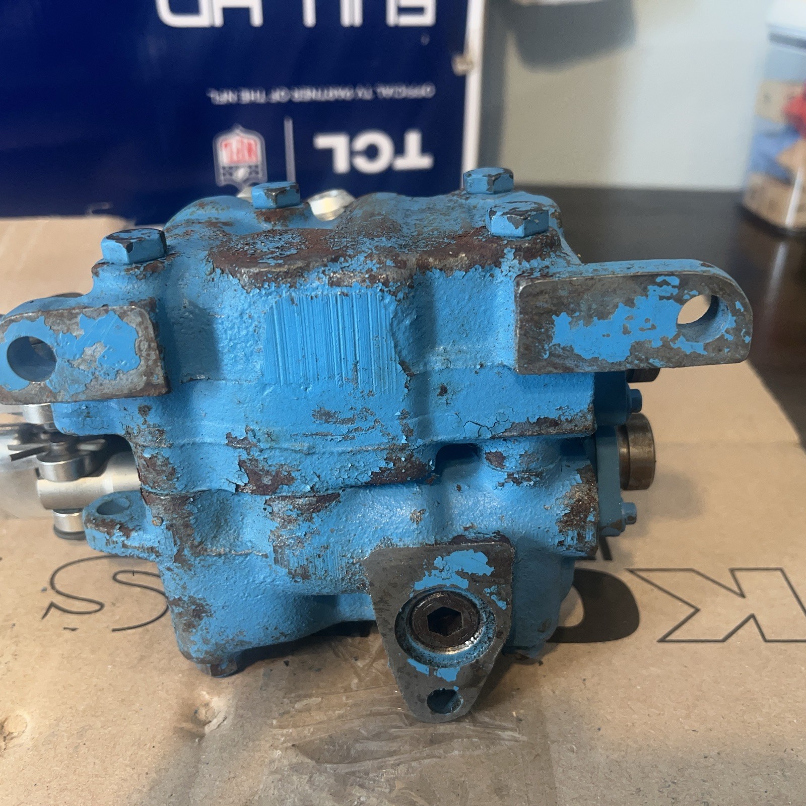 Vickers 222627 Hydraulic Manual 2 Spool Valve 3 Position Control