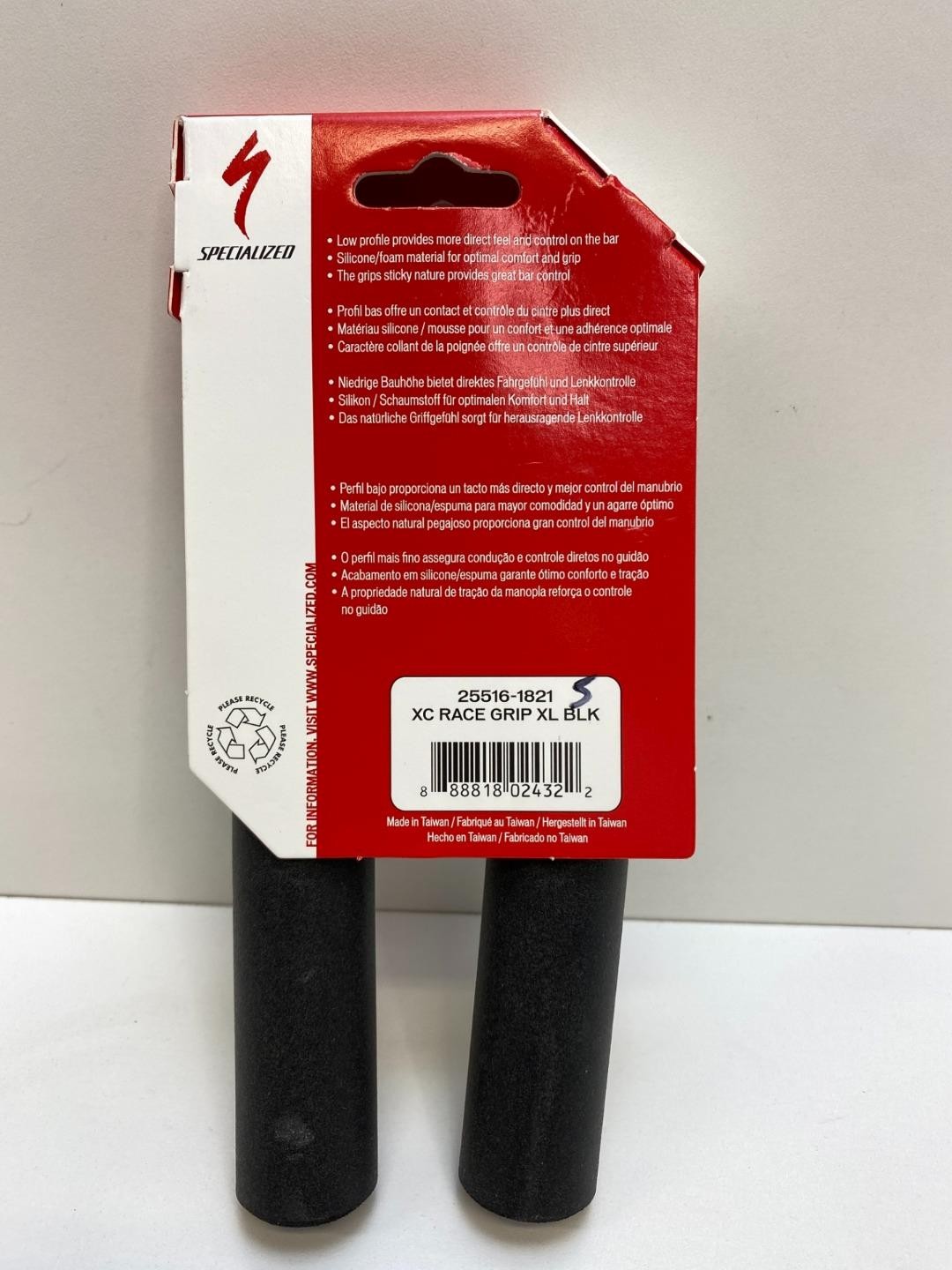 new Specialized XC Race bicycle Grips XL Black
