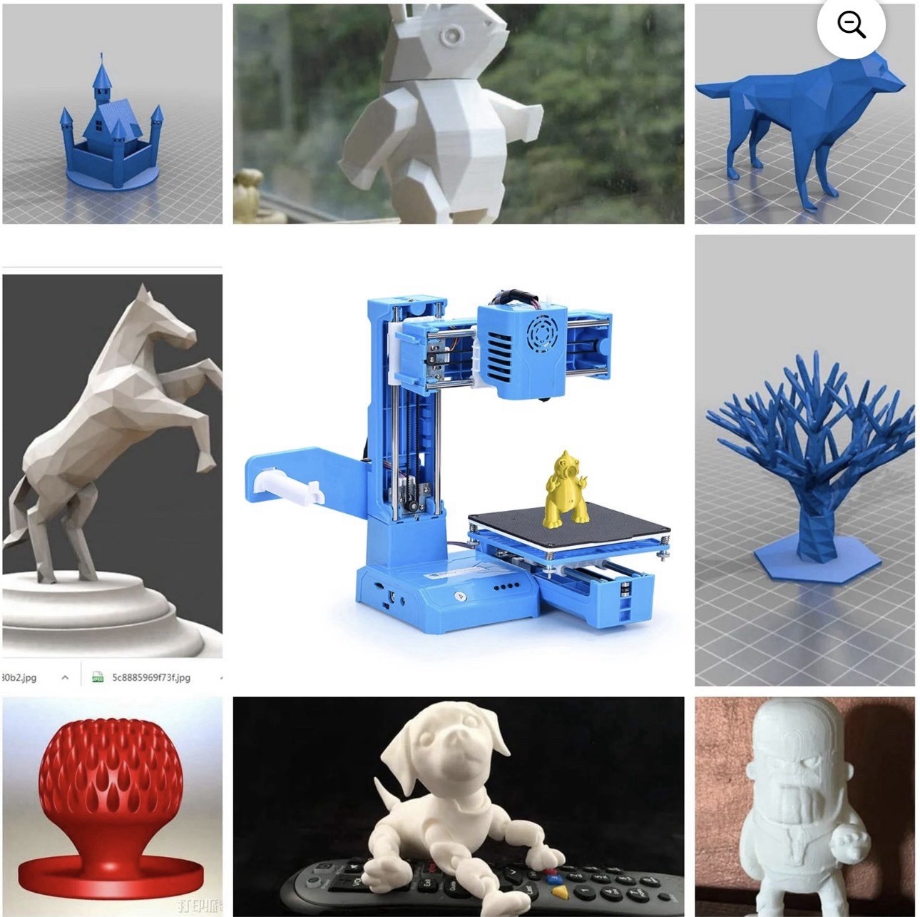 EasyThreed K9 Mini 3D Printer * NEW**. Gift 3D Printer FDM TPU PL