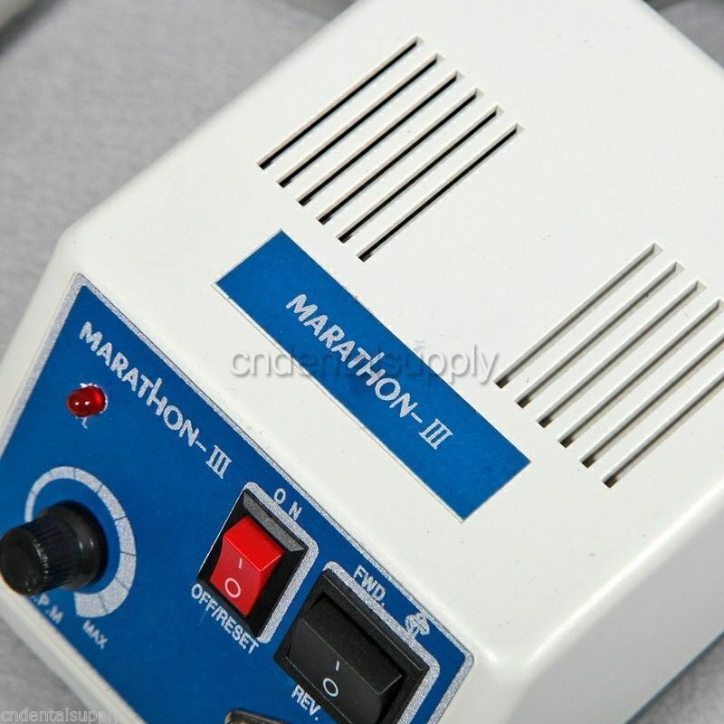 Dental Lab Marathon Electric Micromotor Polishing Unit + 35K rpm Motor Handpiece