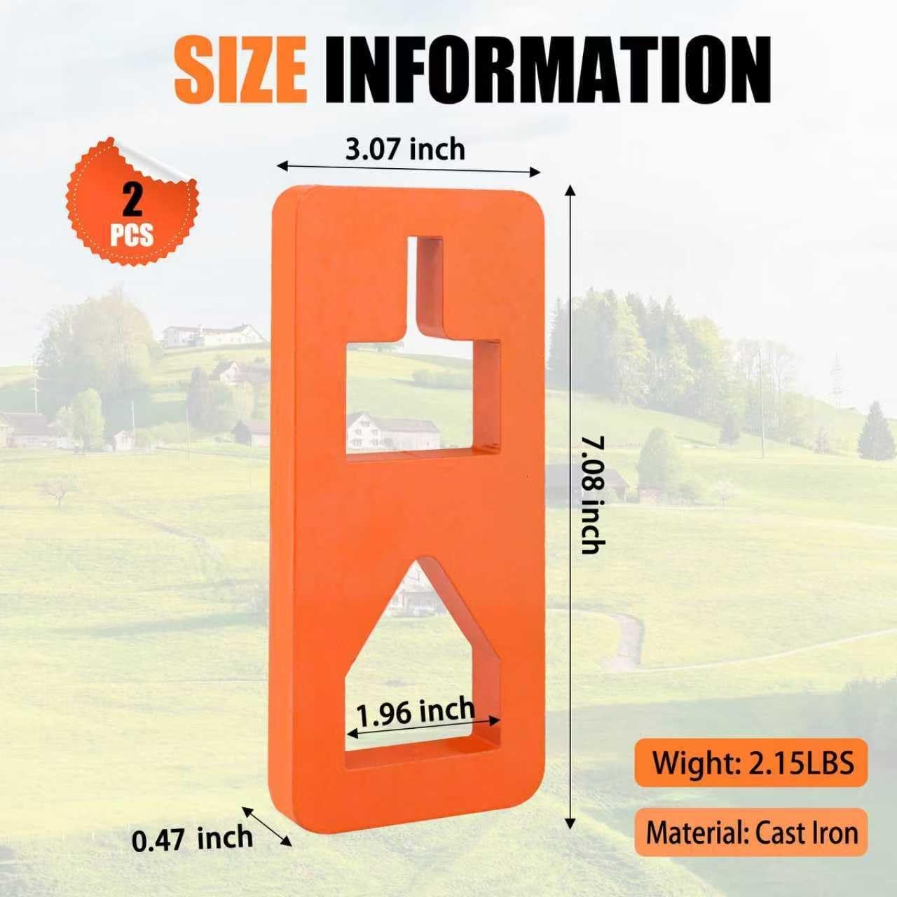 T Post Puller Fence Post Puller, Farm Equipment Tractor Accessories, Use Differe