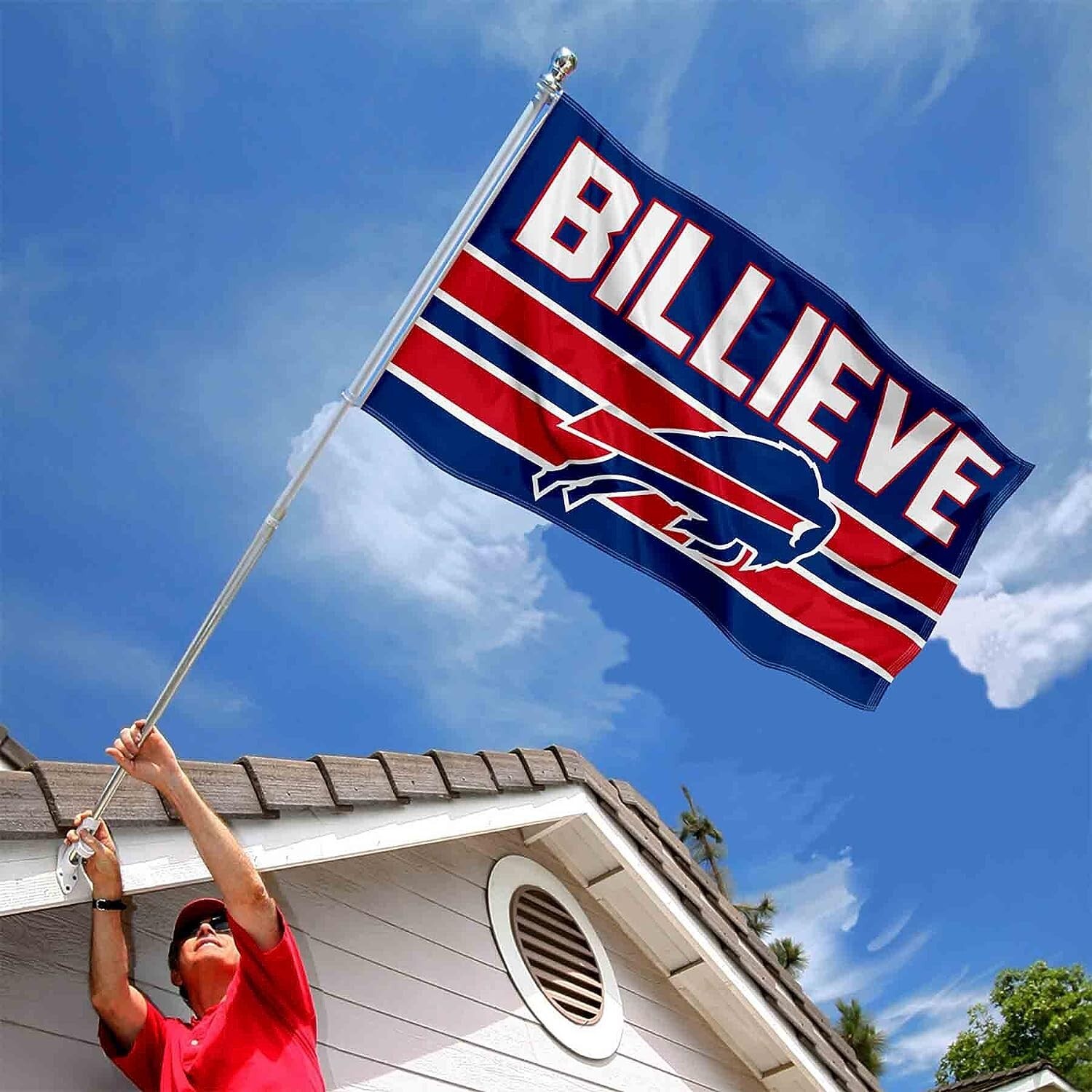 Buffalo Bills 3x5 ft Flag Banner NFL Football Free Shipping