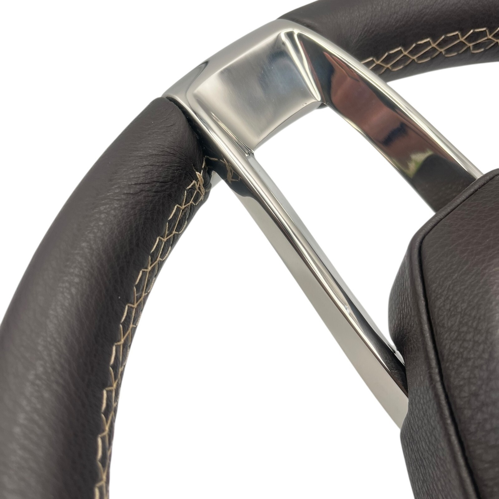 New Gussi Italia Boat Steering Wheel Polished Stainless Steel Spokes KEYED HUB