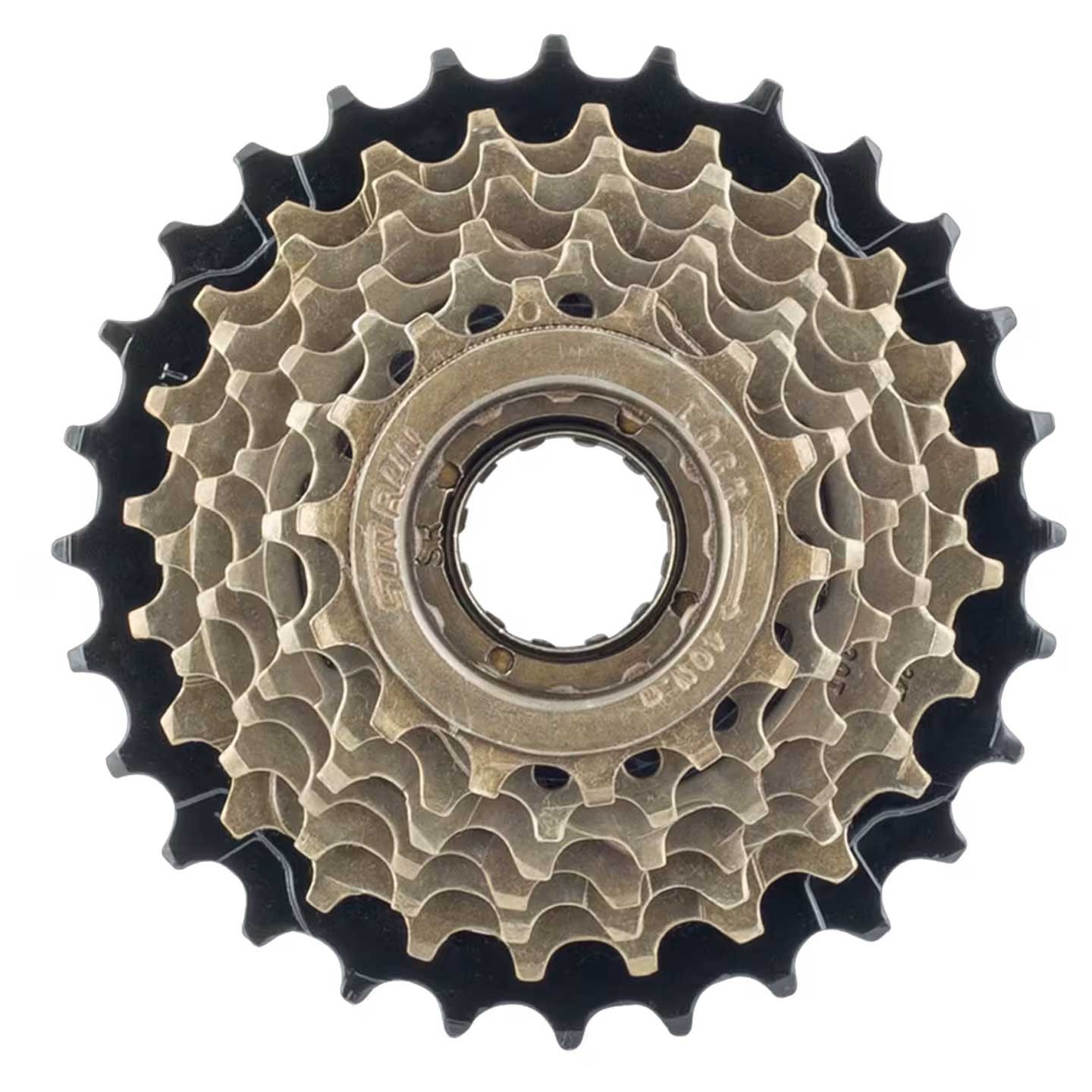 Great Value 7-Speed Freewheel, SunRun FW-7I, 14-28T, Threaded Hub Replacement
