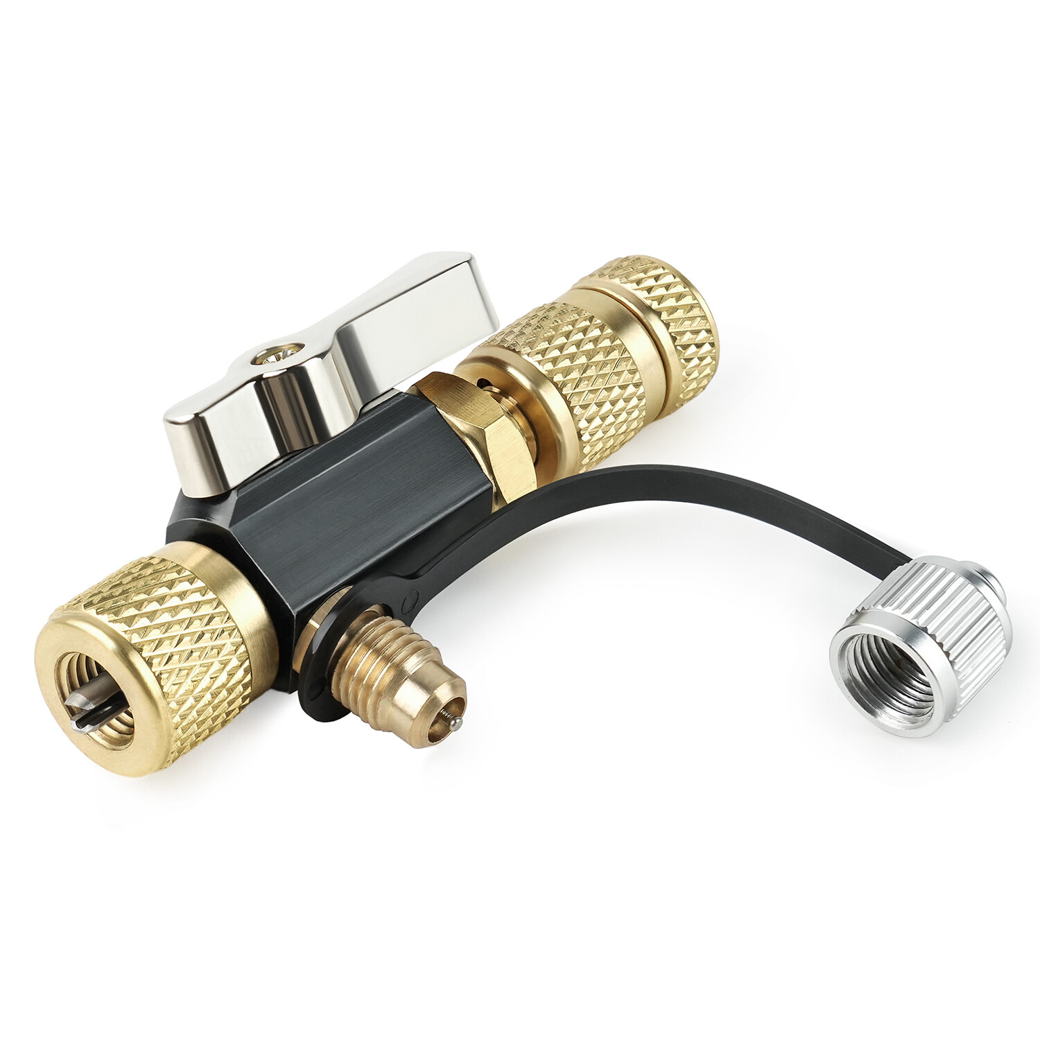 Mega Flow Vacuum Rated Valve Core Removal Tool – 1/4" System Connection