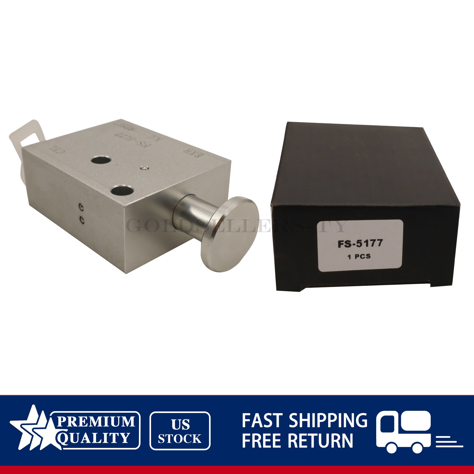 Replaces For Hendrickson VS25224 VS25223 25224 3 Way Auto Reset Valve W/Fittings