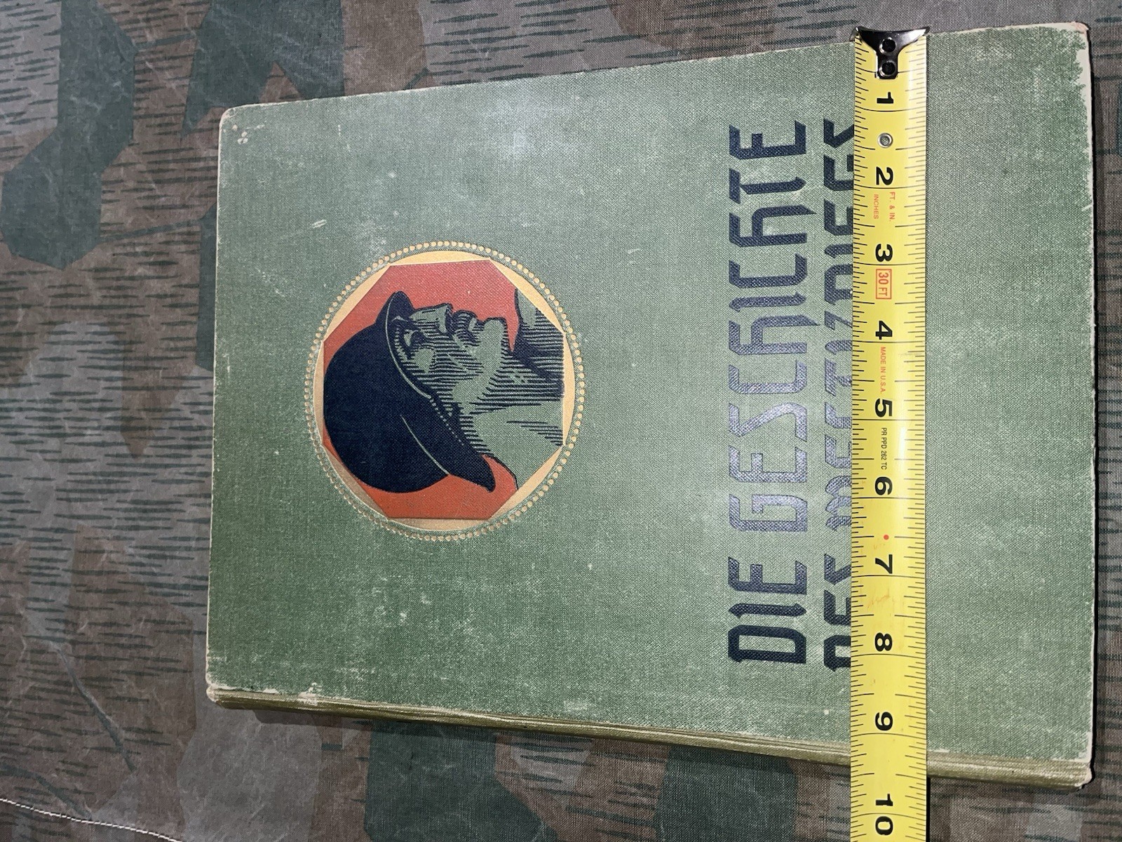 WW2 German Era Original Die Geschichte Des Weltkriegs Book #3 on German Military