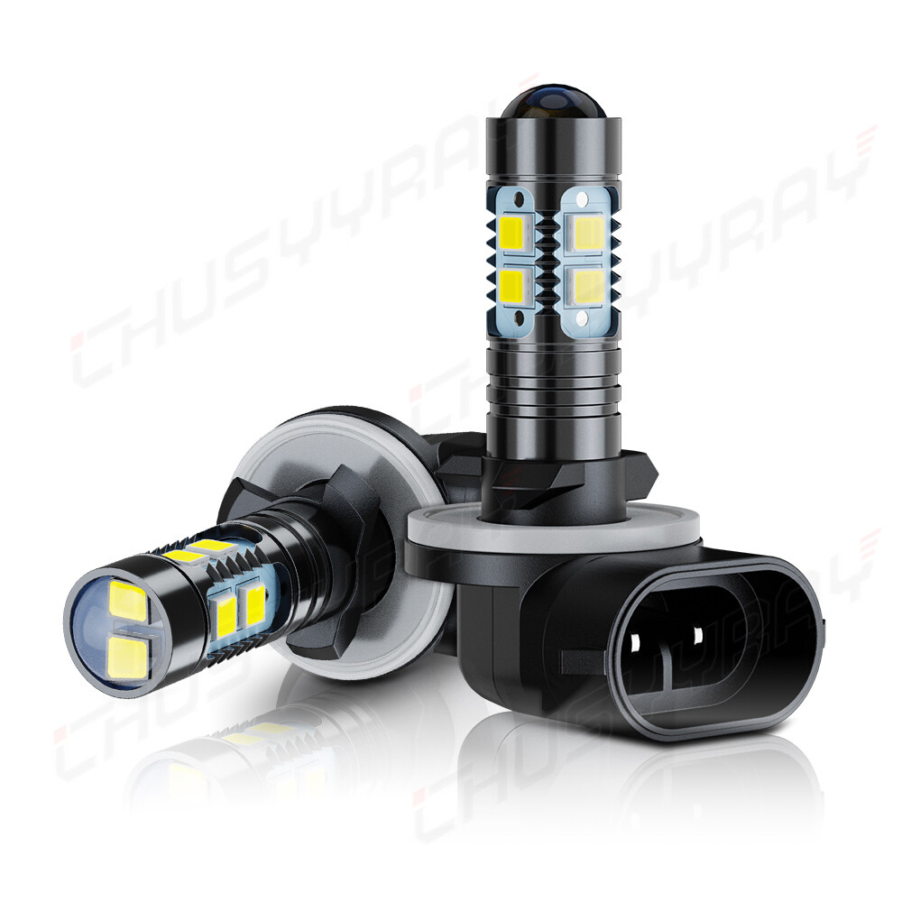 2 Super LED Headlight bulbs for Arctic Cat F5 F6 F7 Firecat 500 600 600R 700 USA