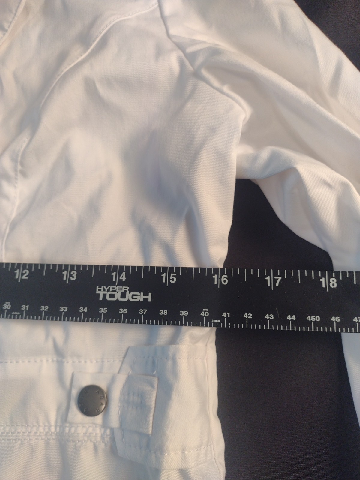 Adar Doctor, Nurse Uniform Lapel Collar long Sleeve Consultation Coat Size XS