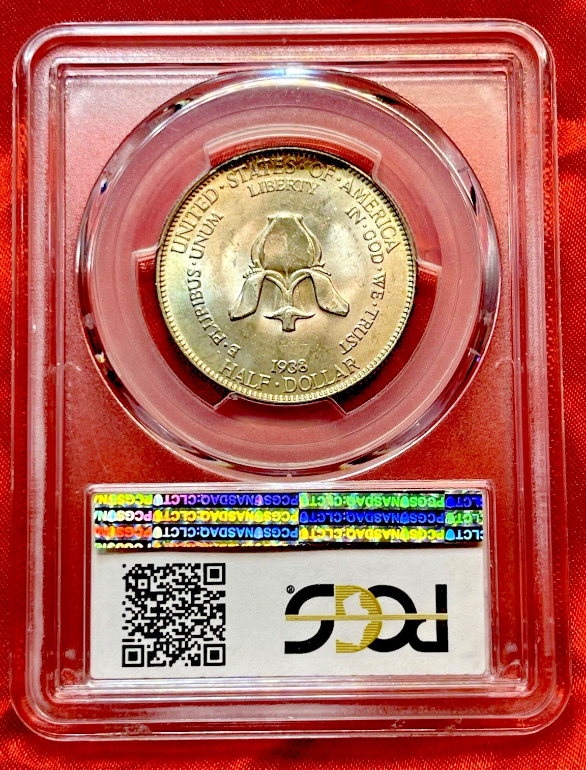 1938 PCGS MS65 New Rochelle Commemorative Half Dollar