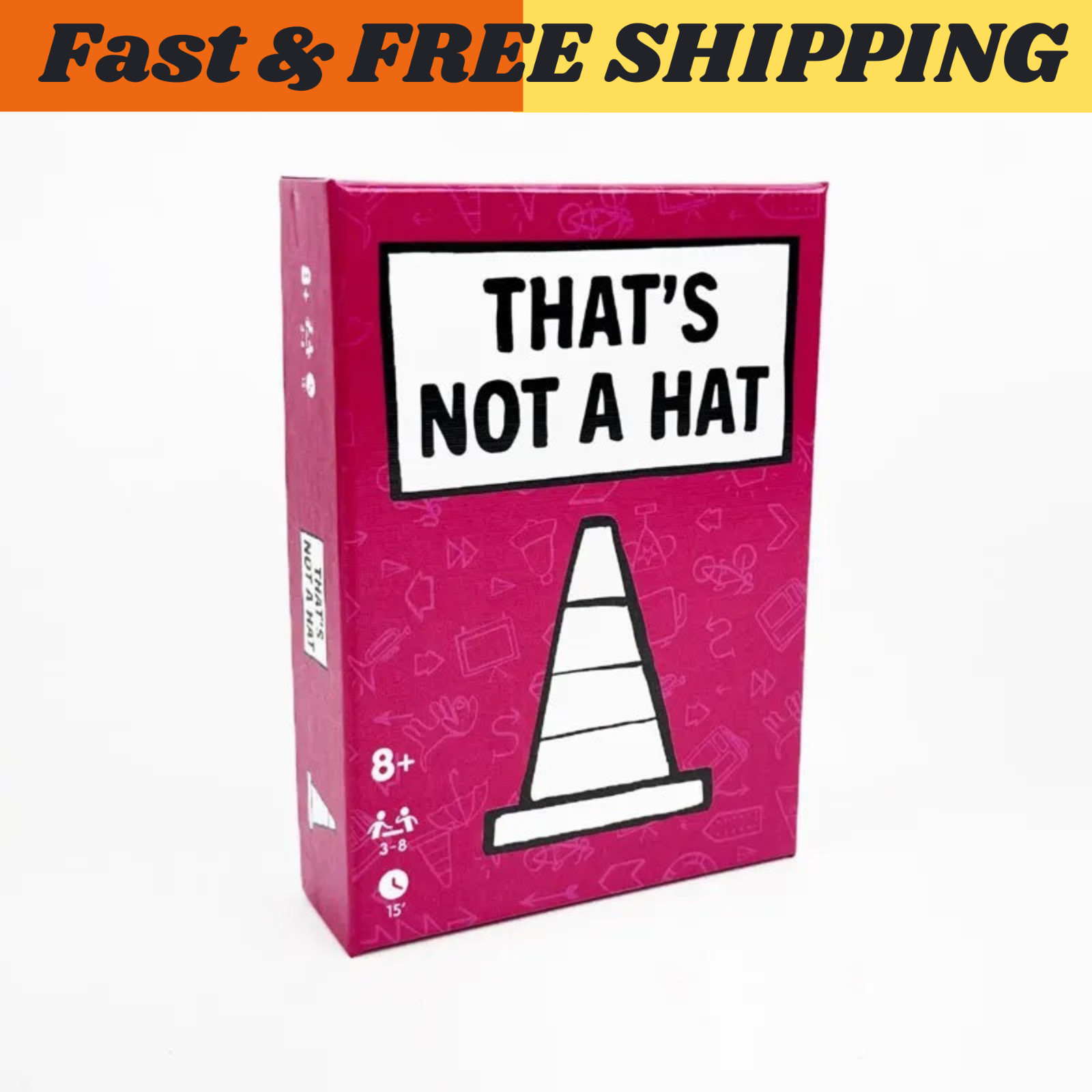 That'S Not a Hat - Fun Bluffing & Memory Party Game for All Ages Components