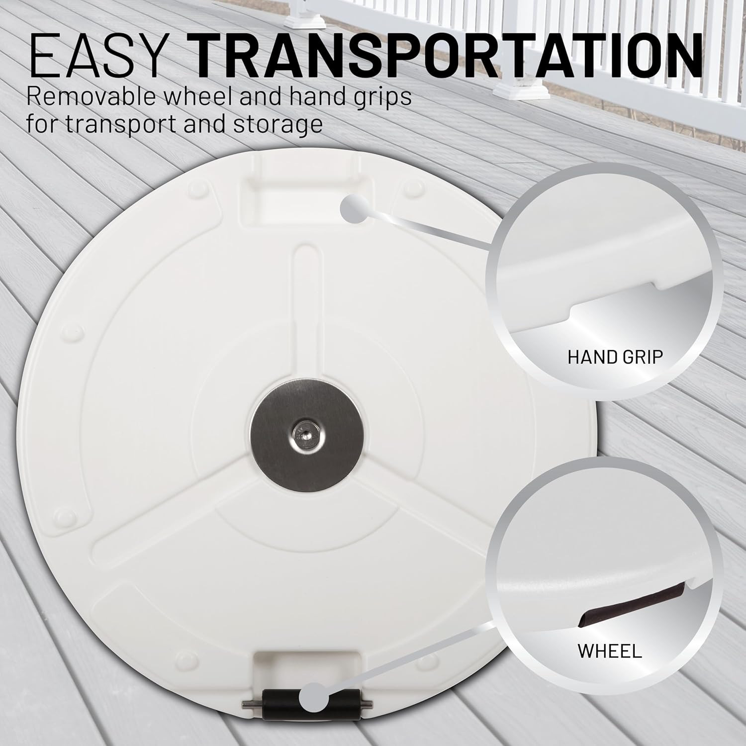 80Lb Free Standing Umbrella Base