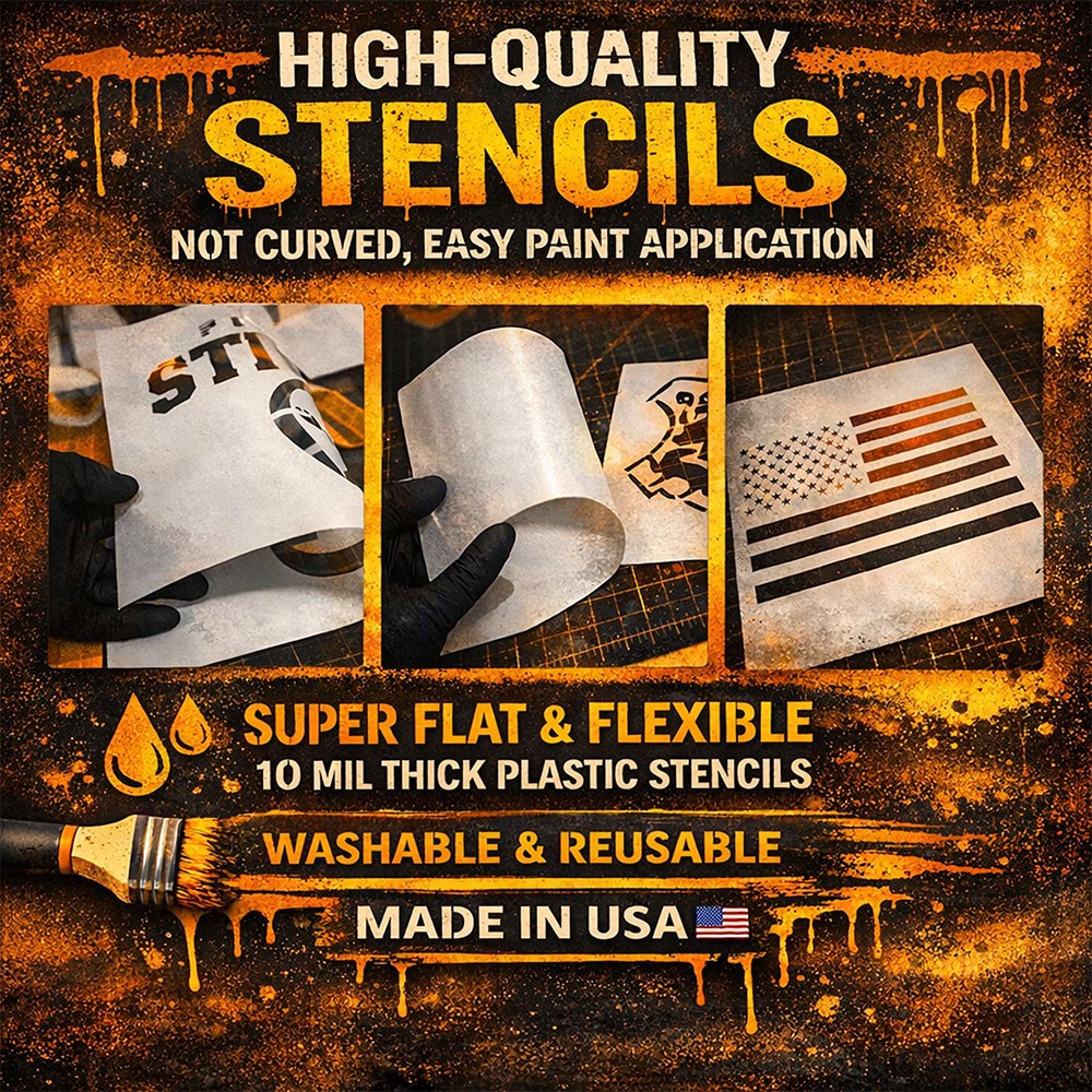 Angel Wings Stencil - Reusable Washable Scrapbook Template WS-1 - WrldStencils