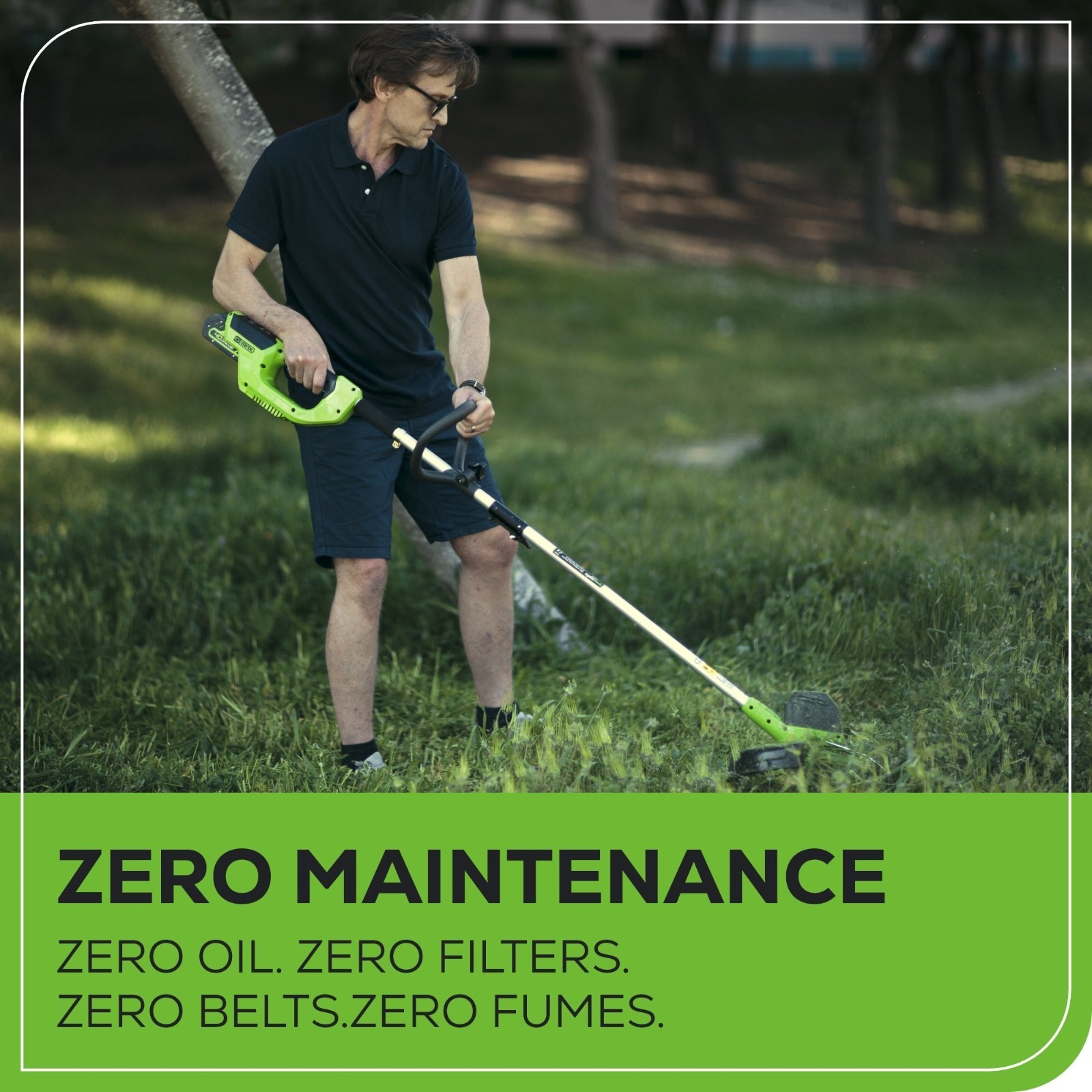 Greenworks 40V Cordless Leaf Blower and String Trimmer Combo Kit w/ 2Ah Battery