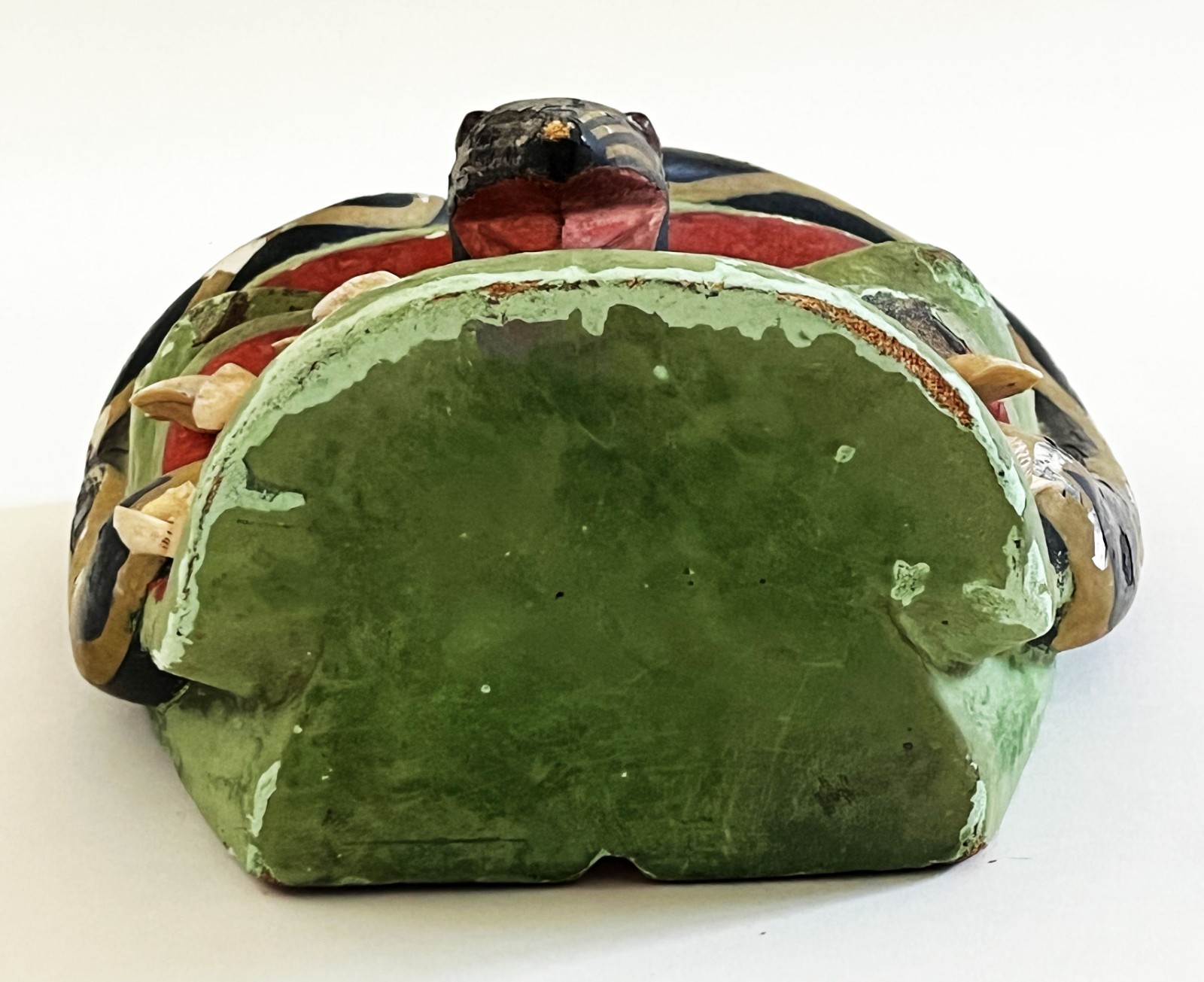 VTG VICTORIANO SALGADO URUAPAN MICHOACAN FECUNDIDAD DIABLO SNAKE WOOD MAQUE MASK