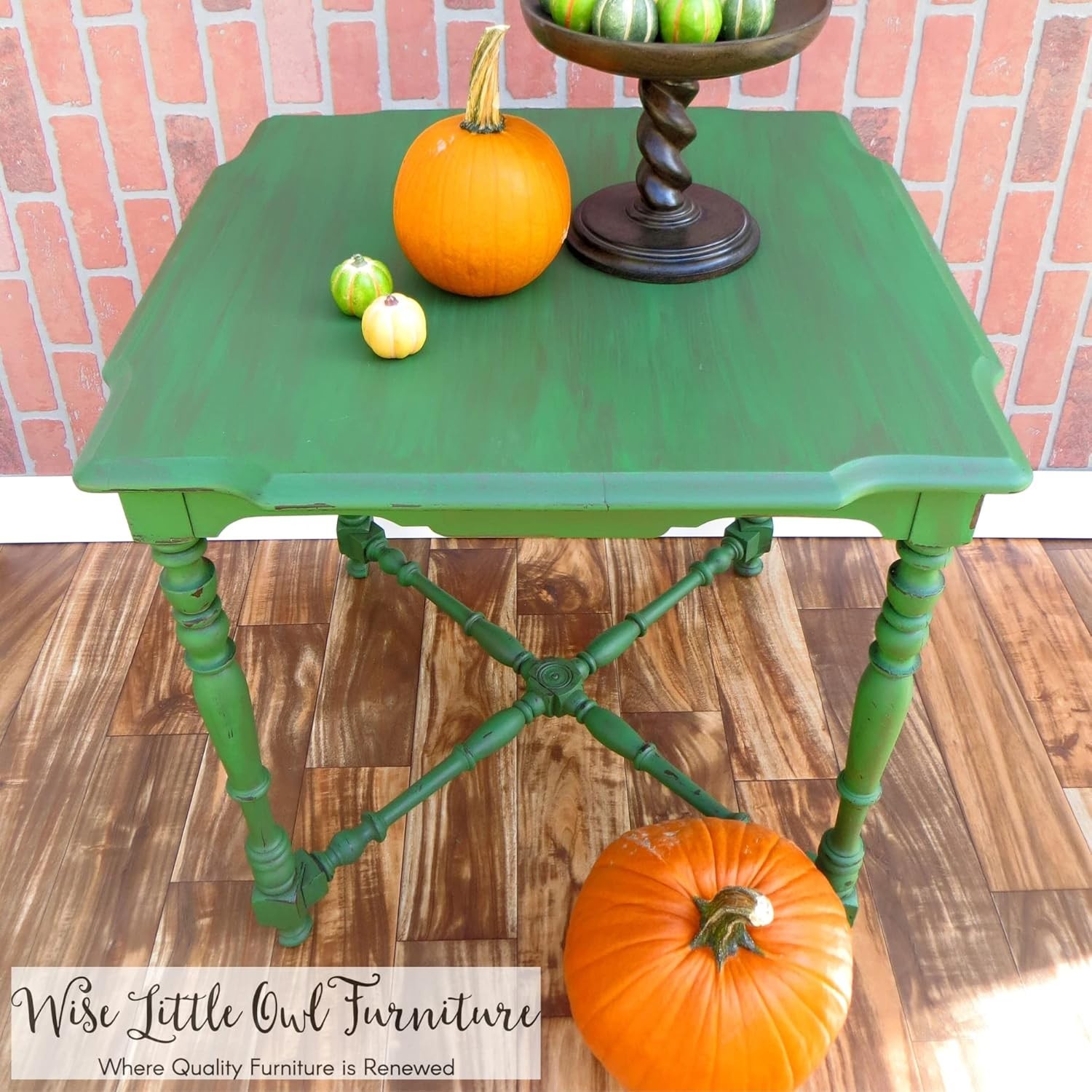 8oz Evergreen Chalk Mineral Paint - Fade Resistant Matte Finish for Furniture