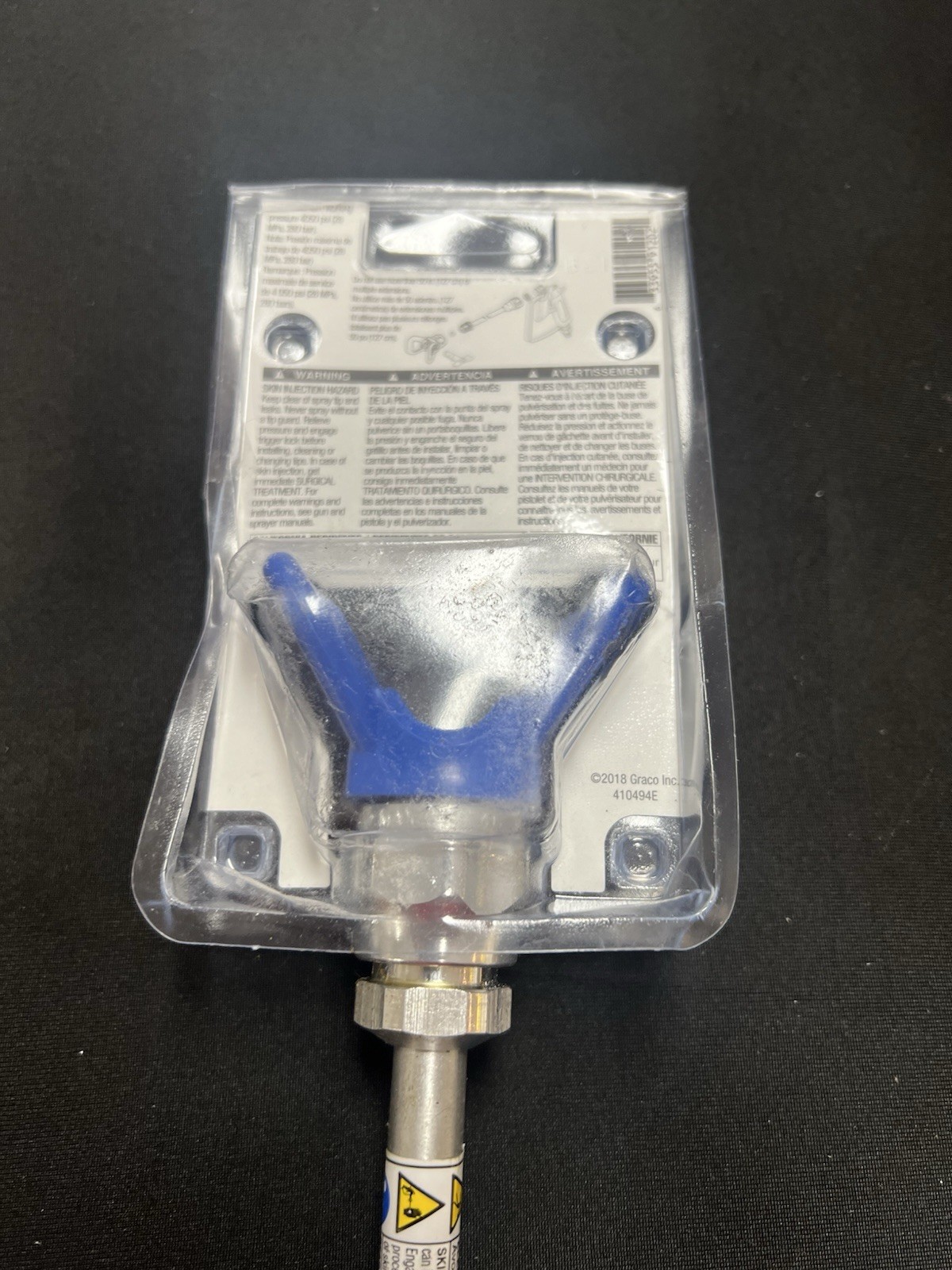 Graco 10" RAC X Blue Guard Paint Gun Pole Extension SHIPSFASTFREEQUICK 287019/u