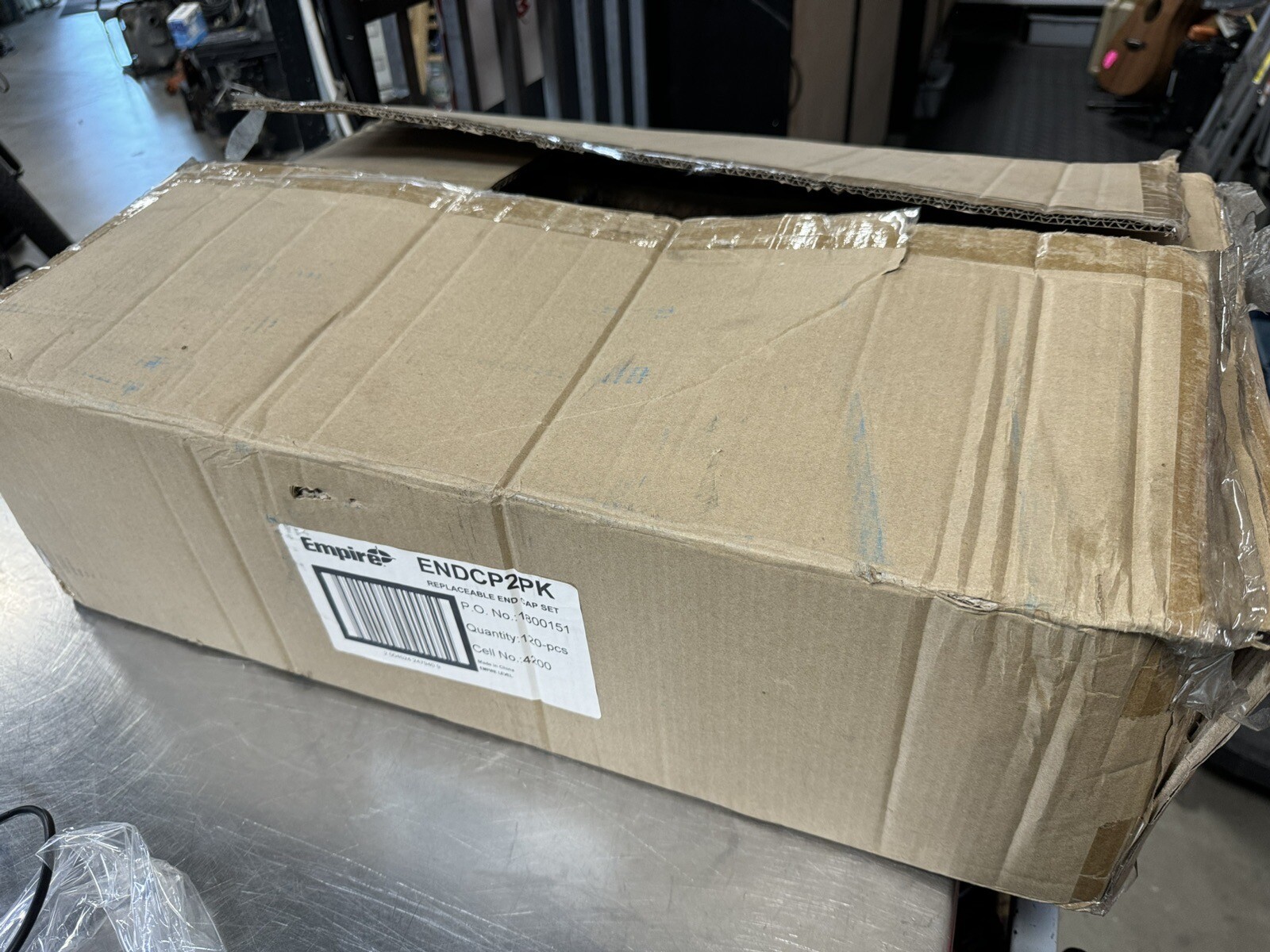 NEW LOT Empire ENDCP-2PK Level Box Level Endcap Replacement Set Case of 100 NIB