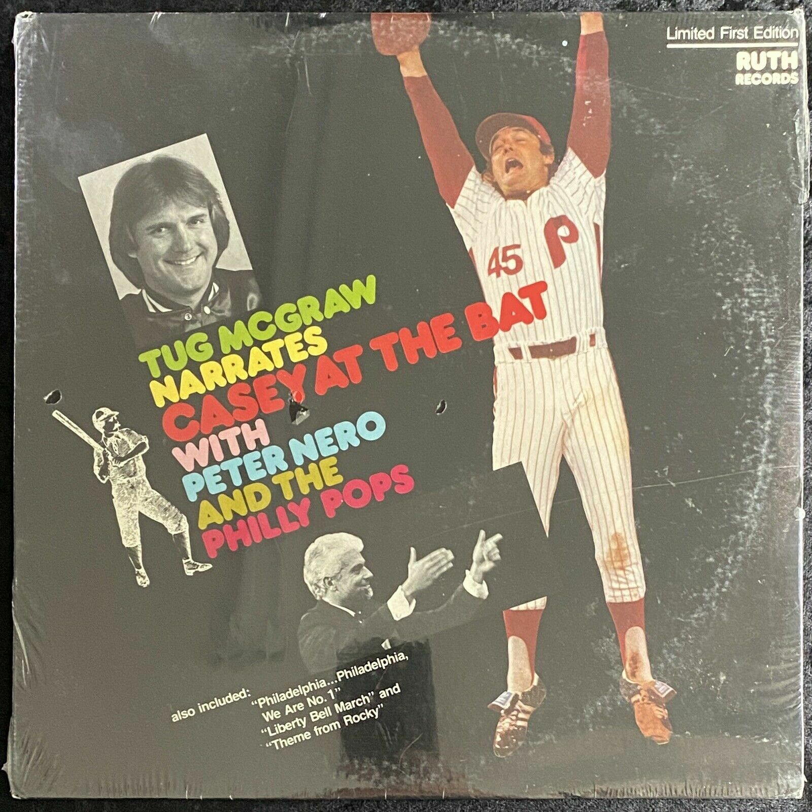 Tug McGraw Narrates Casey At The Bat W/ Peter Nero And The Philly Pops Vinyl 1st