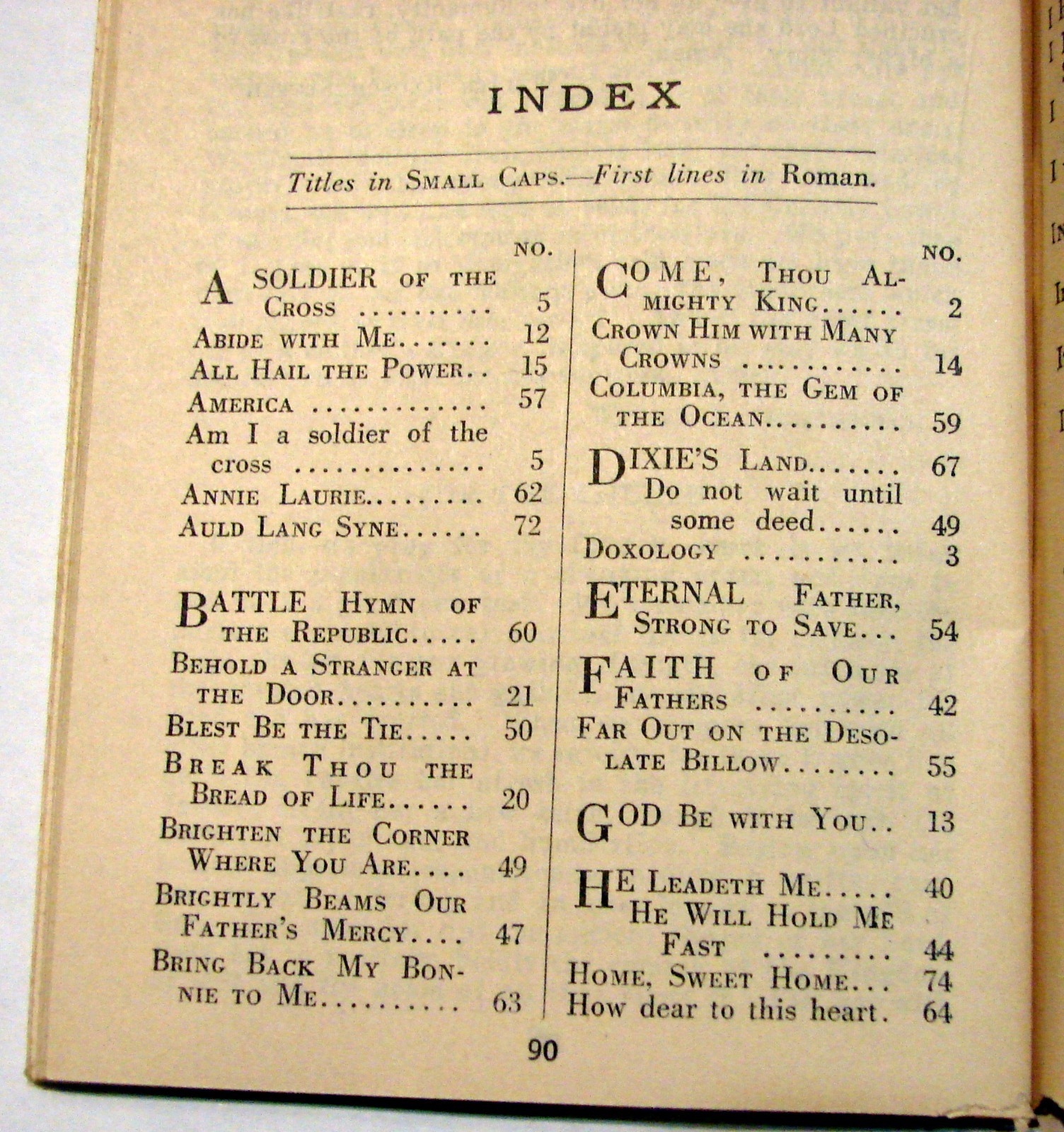 WW1 1918 THE SERVICE SONG BOOK ABRIDGED YMCA MILITARY