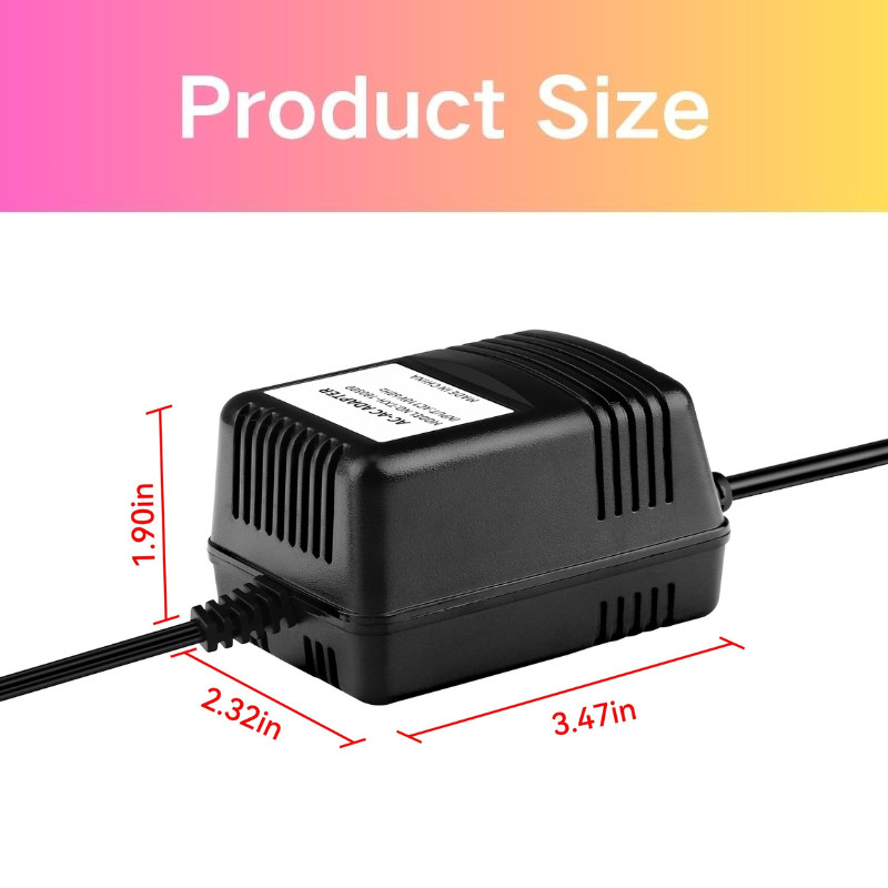 Adapter for Behringer XENYX (502, 1002, 802), 18V Power Supply Mini 3 Pin Din