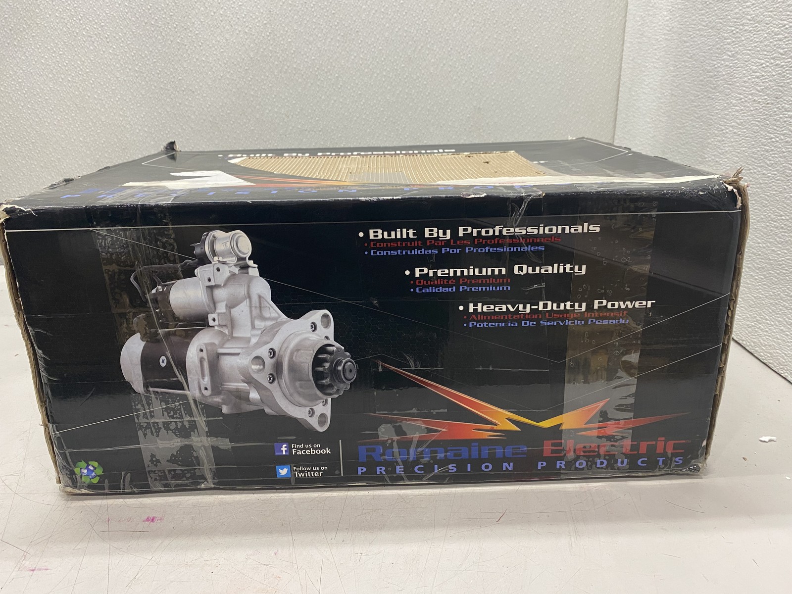 Romaine Electric 6924N - Starter Motor - 12V, 11-Tooth