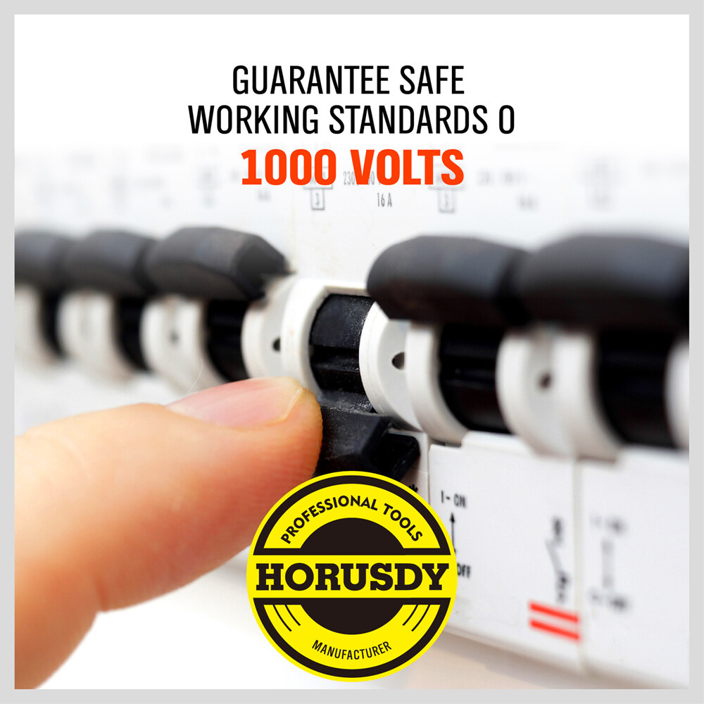 6pc 1000V Insulated Screwdriver Set with Magnetic Tips, New