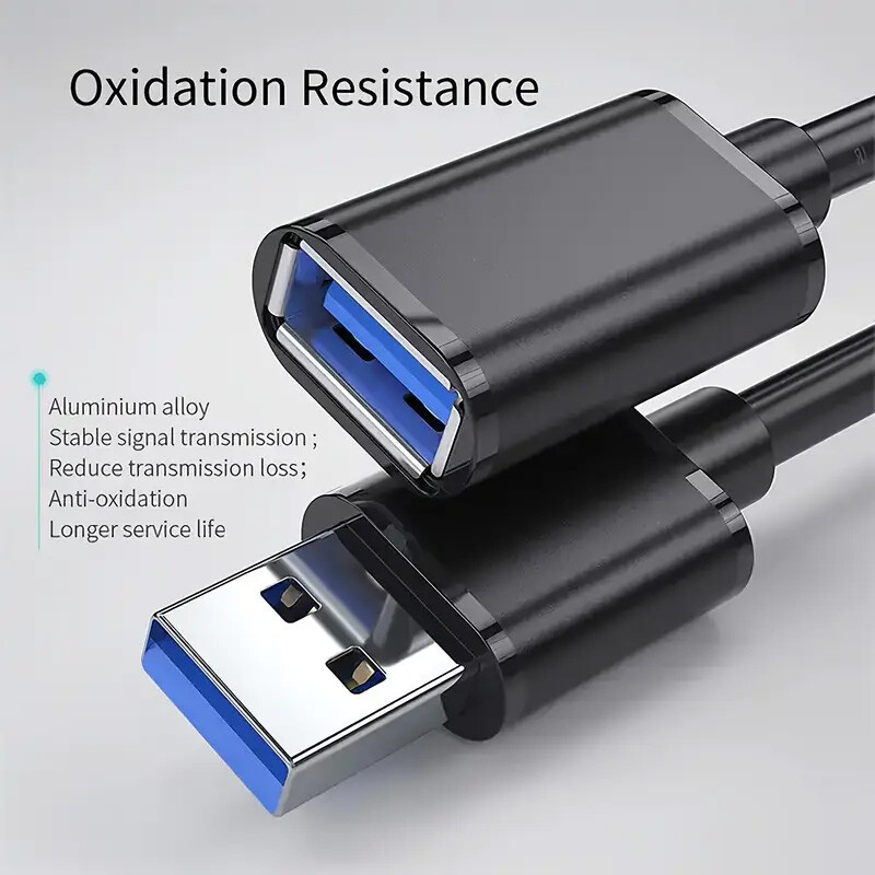 USB3.0 Extension Cable High Speed Extender Cord Adapter TypeA Male to Female Lot